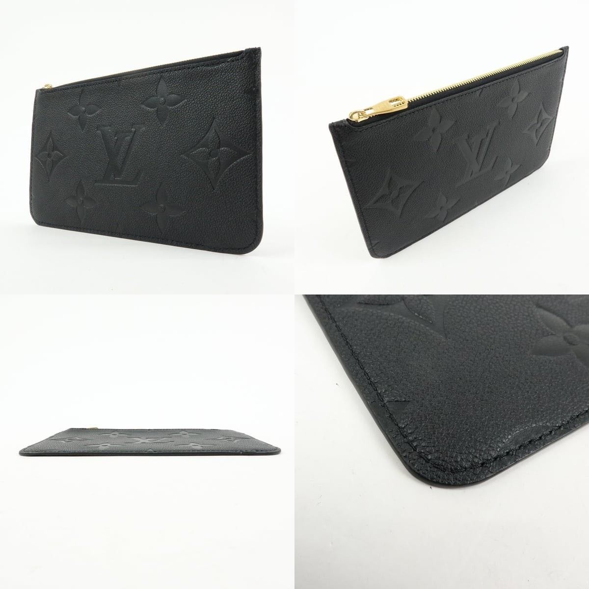 Louis Vuitton Louis Vuitton Empreinte Pouch Calfskin Pochette Black Size ONE SIZE - 3 Thumbnail
