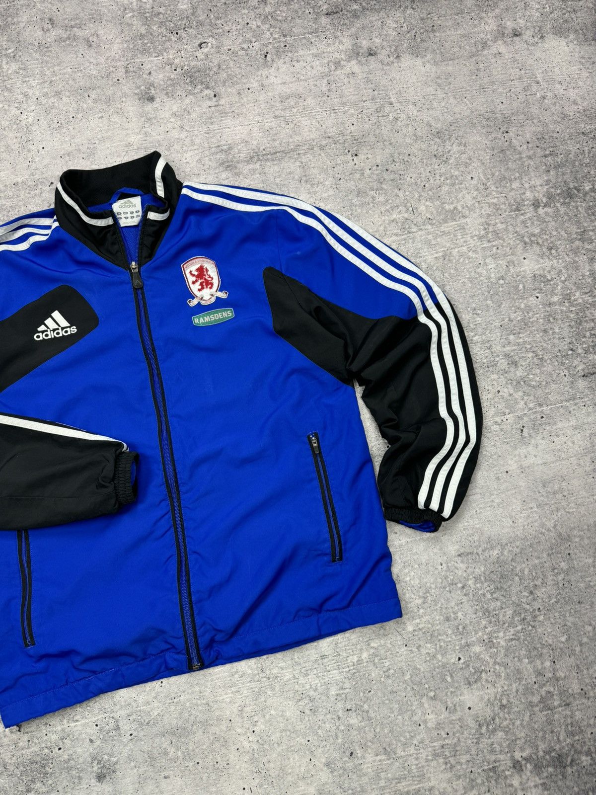 Adidas Vintage Adidas Middlesbrough Soccer Football Fun Top Jacket Size US S / EU 44-46 / 1 - 3 Thumbnail