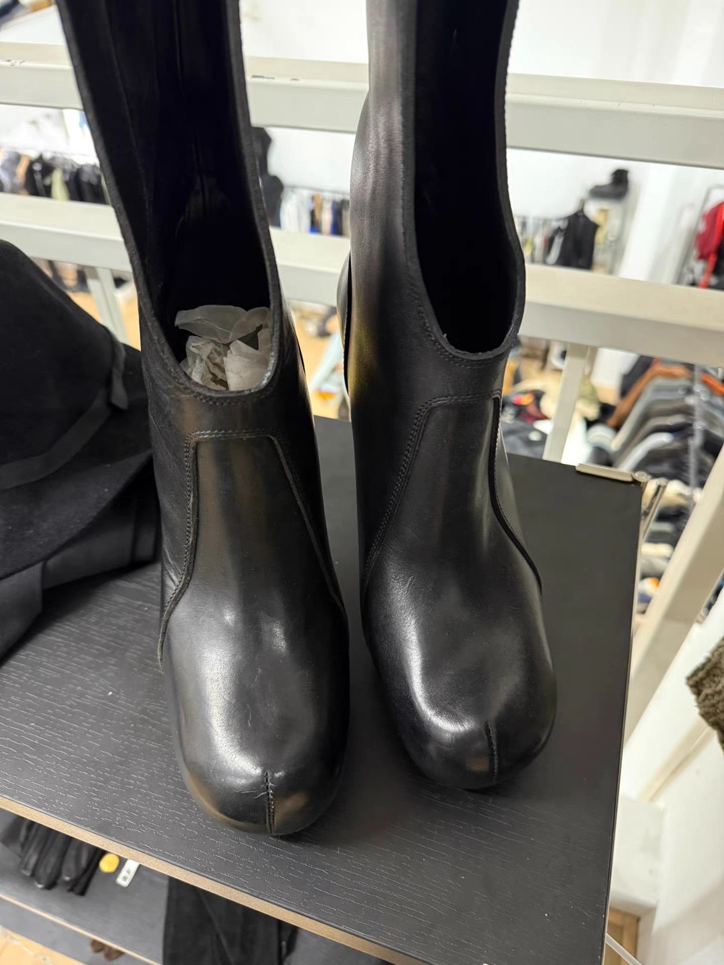 Rick Owens Rick Owens Abstract Heel Boots K20 Size US 8 / IT 38 - 7 Thumbnail