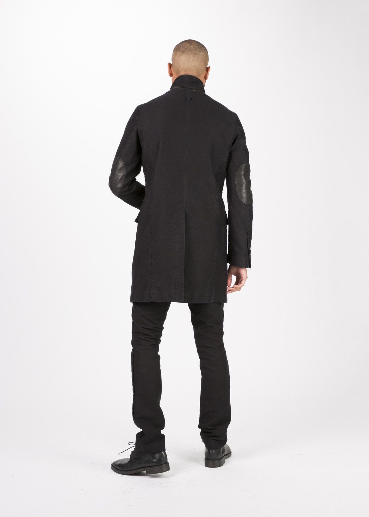 hannes roether Hannes Roether Men's Cotton Coat Jacket Size L/M Black Size US L / EU 52-54 / 3 - 2 Thumbnail