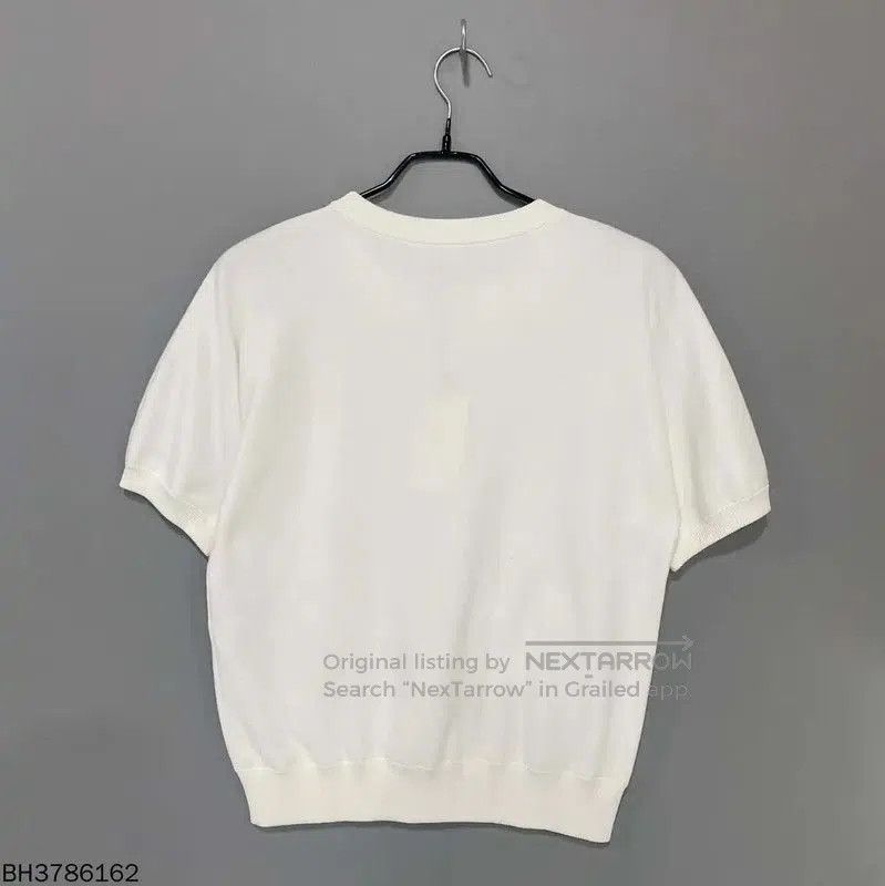 Chanel Chanel Ivory Women's T-Shirt with Embellishments . Size XXS / US 00 / IT 34 - 3 Thumbnail
