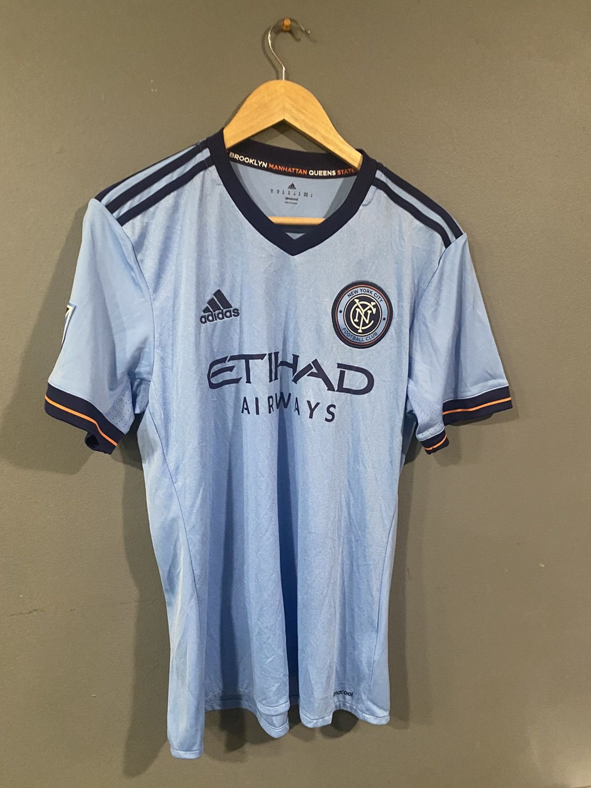 Adidas Adidas New York City FC MLS Jersey Size US M / EU 48-50 / 2 - 1 Thumbnail