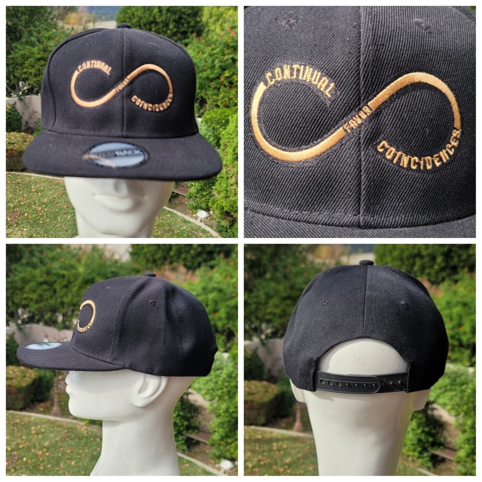 The Unbranded Brand Continual Coincidences Snapback Hat Size ONE SIZE - 1 Thumbnail