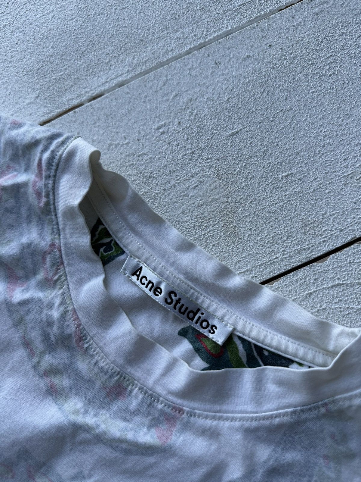 Acne Studios GRAIL 🚨ACNE TEE MONOGRAM WHITE RARE Y2K REVERSE Size US XS / EU 42 / 0 - 8 Thumbnail