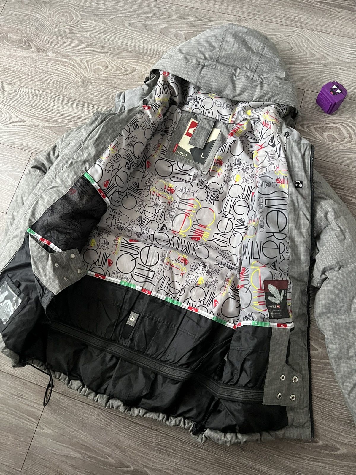 Quiksilver Quicksilver Waterproof Tech Utility Ski Goose Down Jacket Size US L / EU 52-54 / 3 - 19 Thumbnail