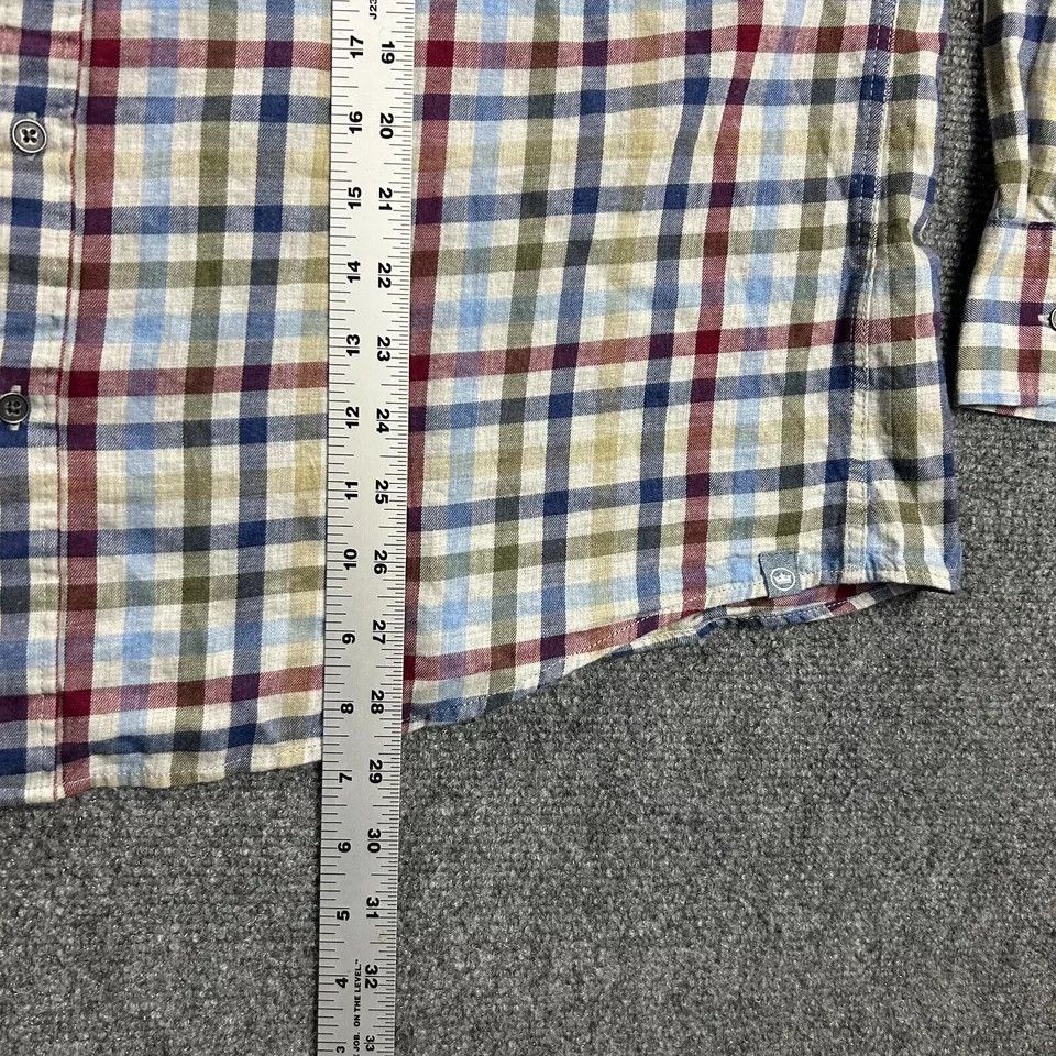 Peter Millar Peter Millar Shirt Mens Large Button Down Pocket Plaid Size US L / EU 52-54 / 3 - 5 Thumbnail