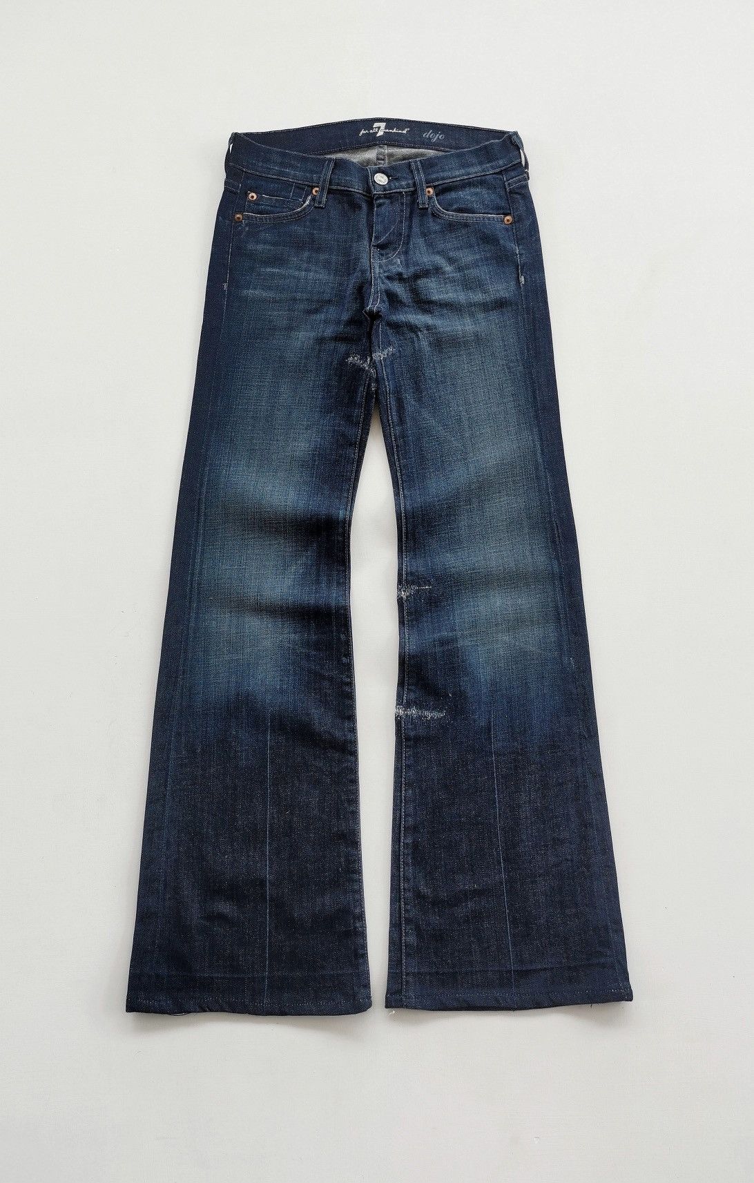 7 For All Mankind Flare Bootcut Dojo 7 For All Mankind Jeans Size 26" / US 2 / IT 38 - 2 Thumbnail