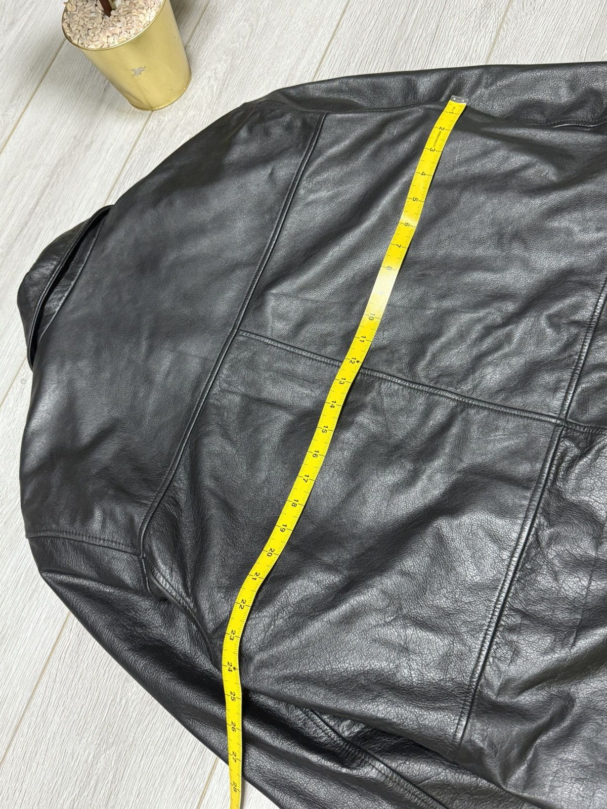 Genuine Leather Trapper leather jacket vintage Size US L / EU 52-54 / 3 - 12 Thumbnail