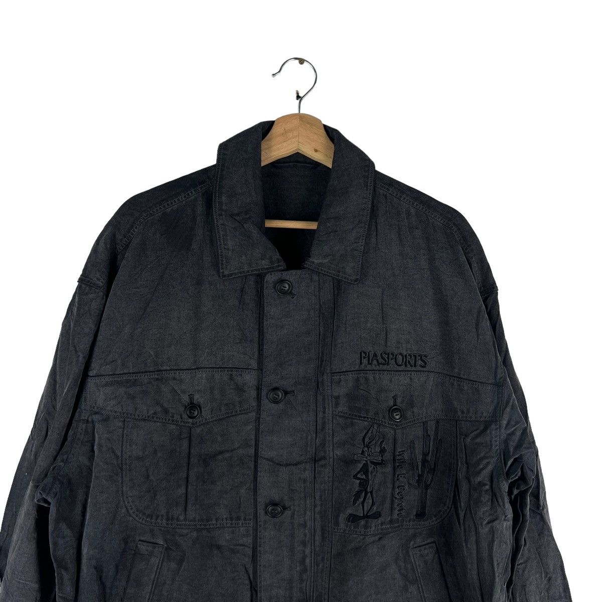 Japanese Brand 🔥Vtg Bomber Jacket Pia Sports Japan Issey Miyake Size US M / EU 48-50 / 2 - 2 Thumbnail