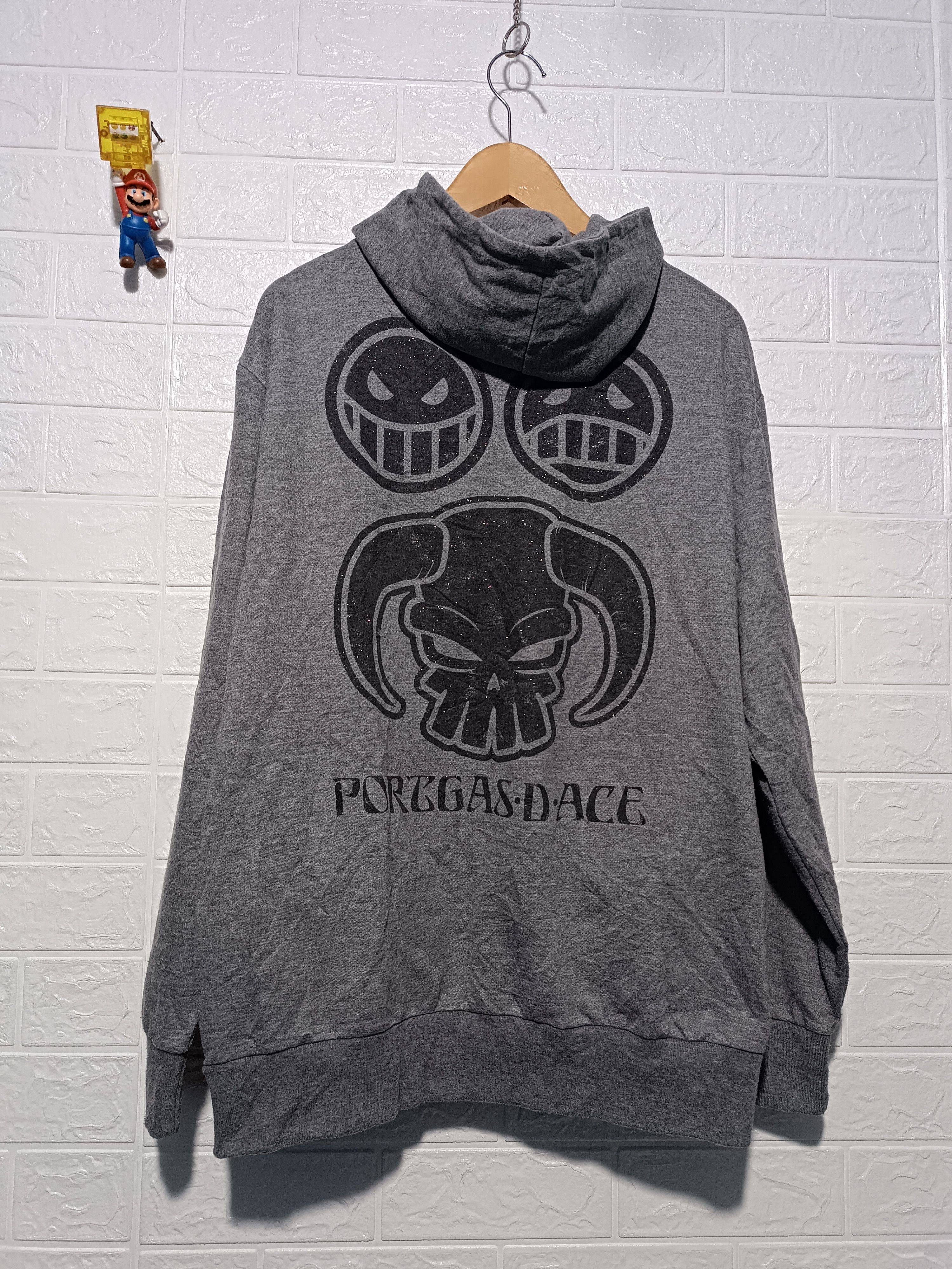One Piece Vintage One Piece Portgas D Ace Japanese Anime Hoodie Size US M / EU 48-50 / 2 - 5 Thumbnail