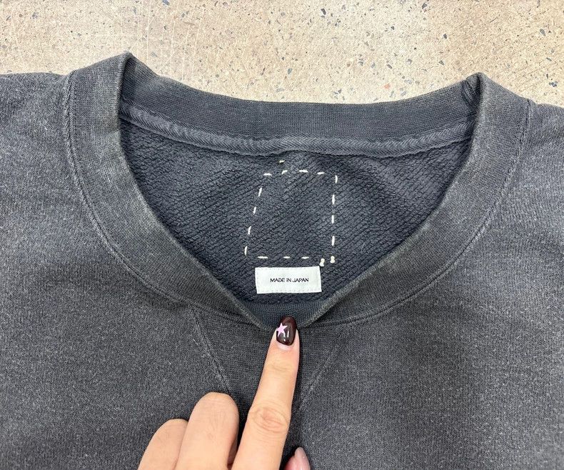 Visvim Visvim 21aw Jumbo Sweat 3/4 Crash Damage Do Old sweatshirt Size US L / EU 52-54 / 3 - 6 Thumbnail
