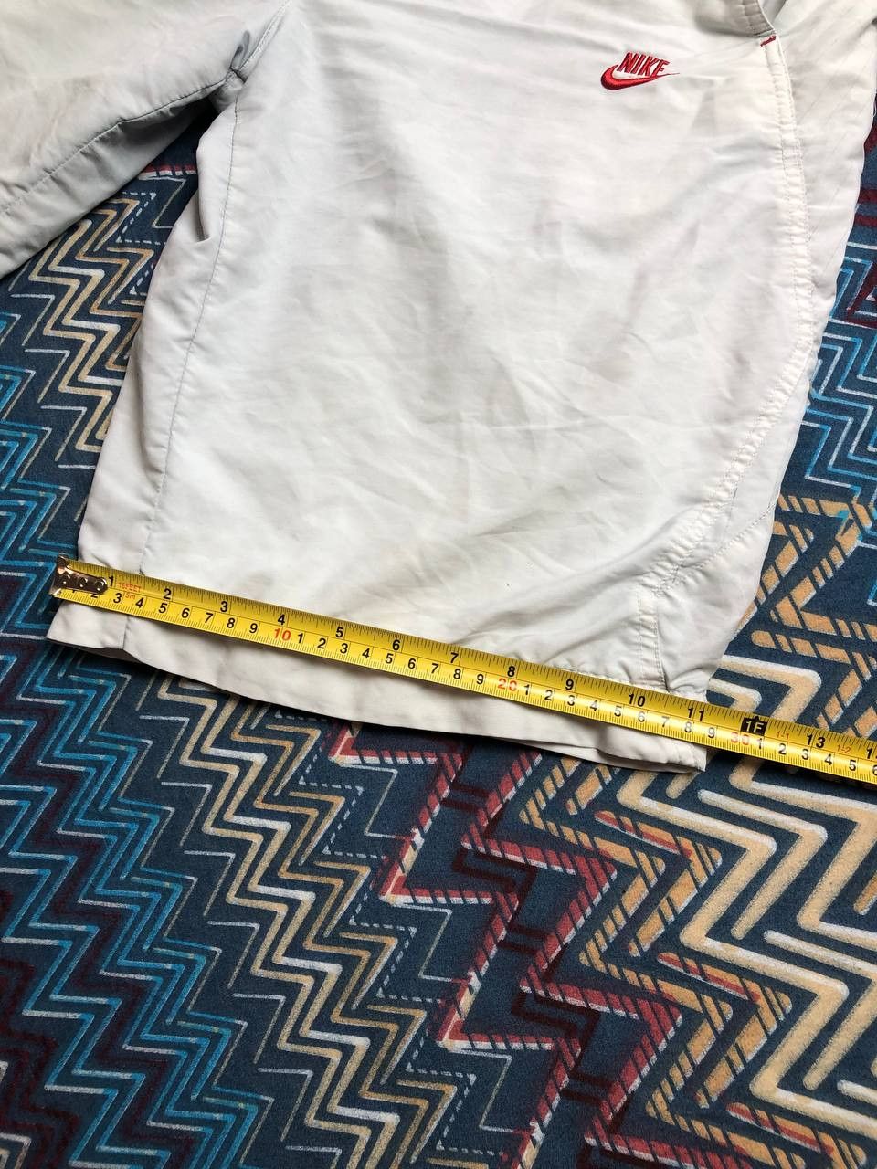 Nike NIKE shorts white streetwear logo Vintage Y2K size L Size US 34 / EU 50 - 16 Thumbnail