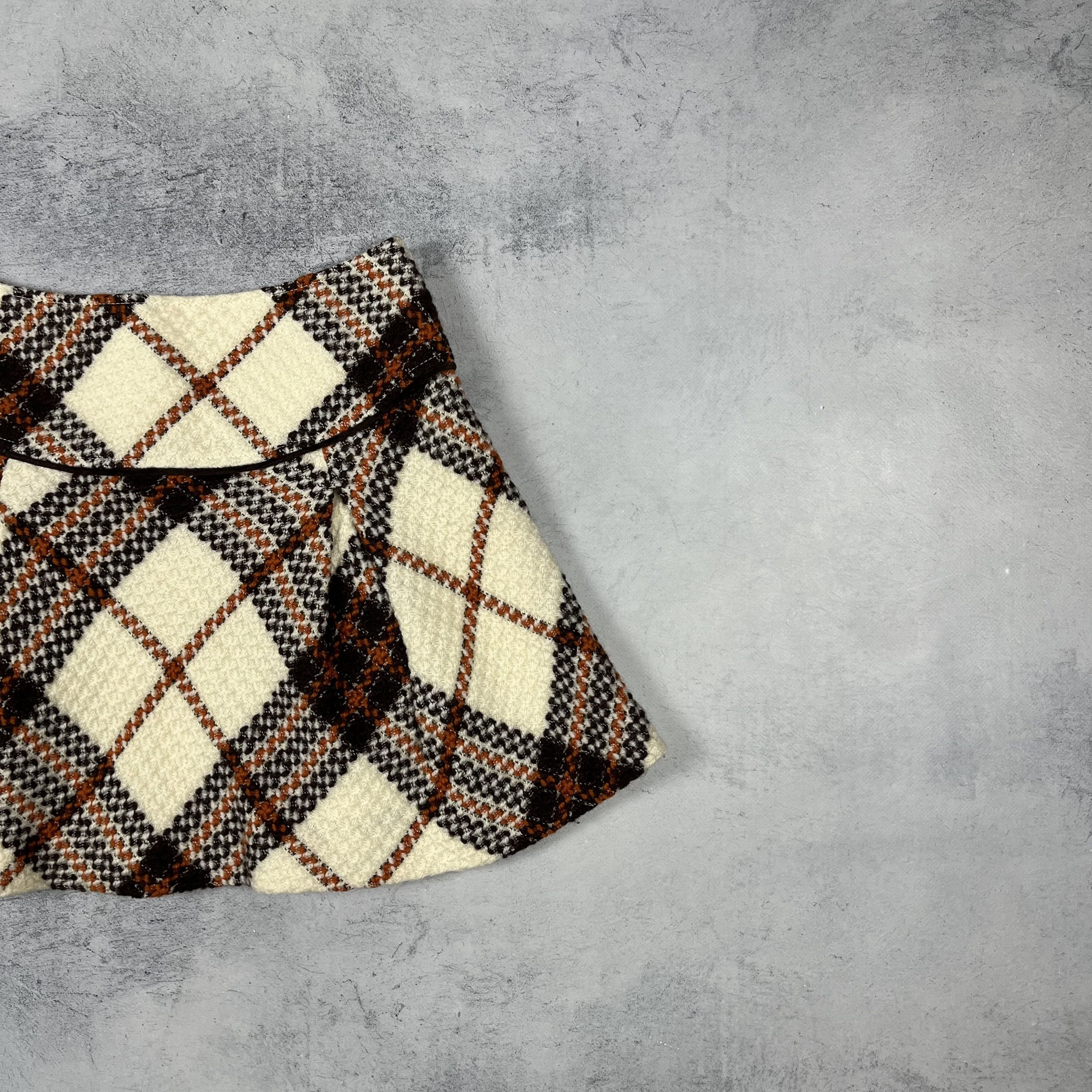 Burberry Burberry Blue Label Wool Tweed Mini Skirt size 38 Size 28" / US 6 / IT 42 - 16 Thumbnail