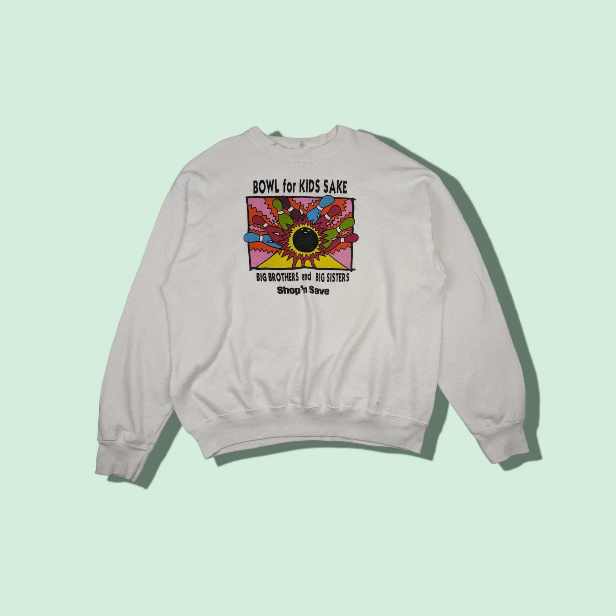 Tultex Vtg 2000's Big Brothers & Big Sisters Fleet Bank Sweatshirt Size US XL / EU 56 / 4 - 1 Thumbnail