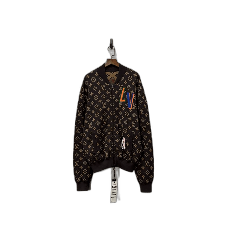 Louis Vuitton Louis Vuitton NBA Brown Printed Zip Jacket Size US S / EU 44-46 / 1 - 1 Thumbnail