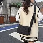 Japanese Brand Black Padded Cross Body Bag Size ONE SIZE - 3 Thumbnail