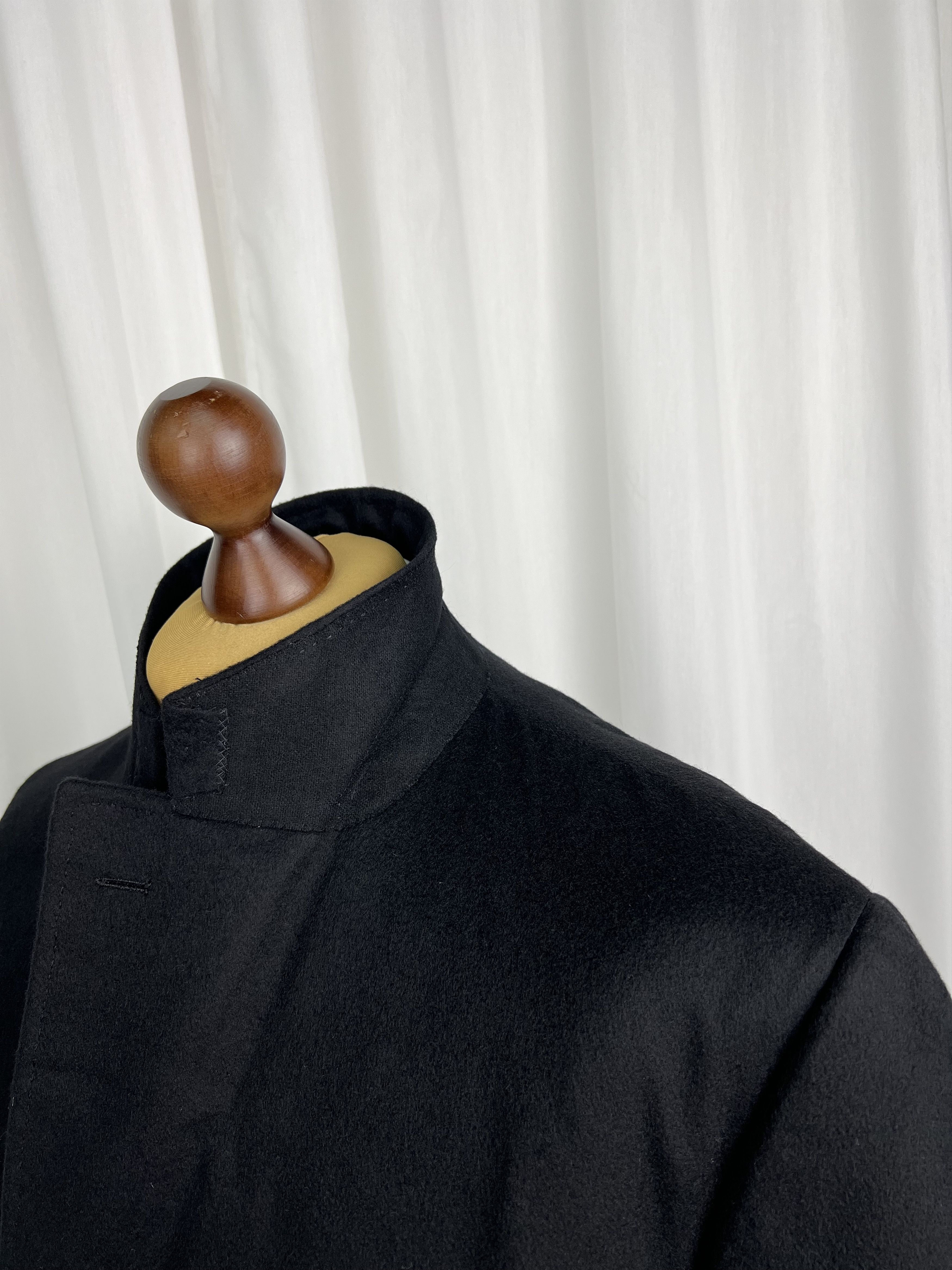 Stefano Ricci Pure 100% Cashmere with Fur Lapel Overcoat Size US XXL / EU 58 / 5 - 8 Thumbnail