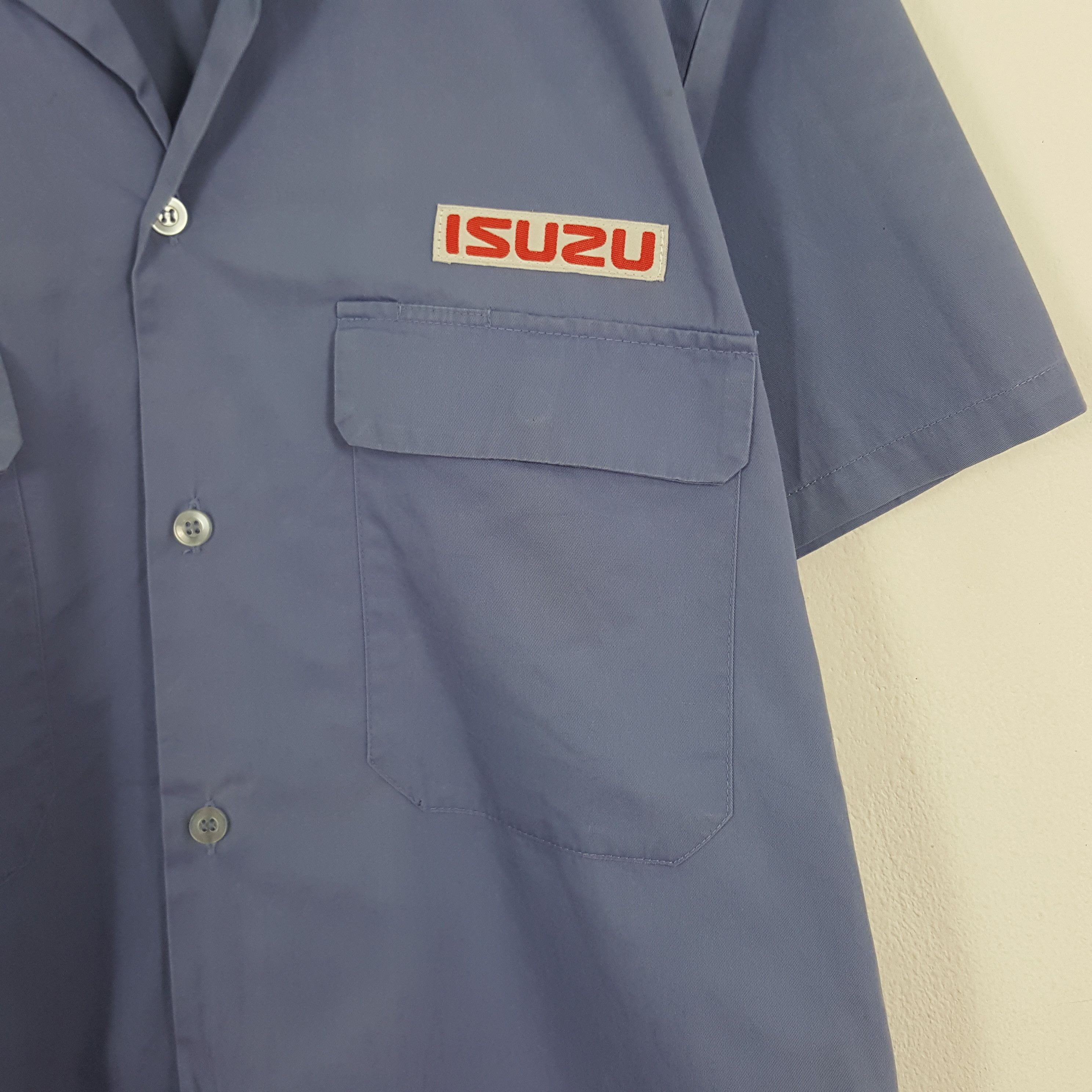 Japanese Brand × Vintage Vintage Isuzu Racing Sport Uniform Jacket Size US M / EU 48-50 / 2 - 2 Thumbnail