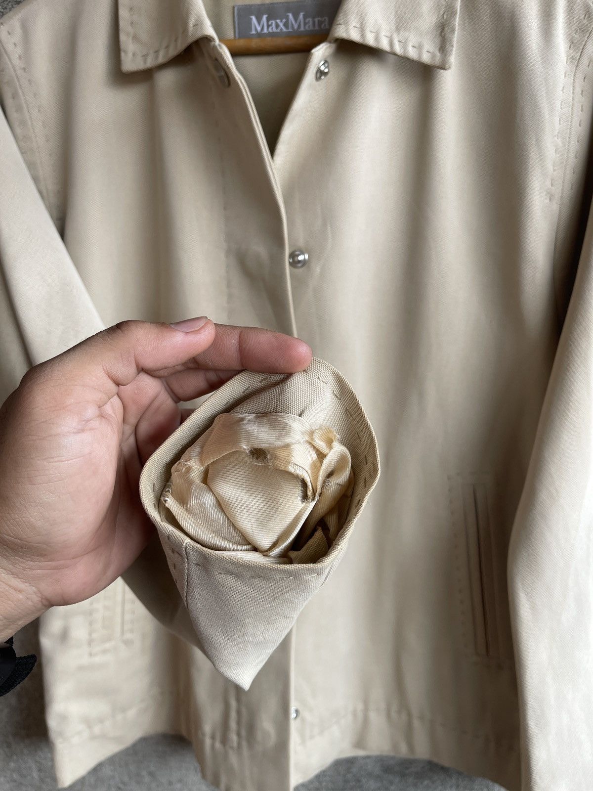 Max Mara Vintage🔥MAX MARA🔥Thread Design AvantGarde Jacket Very Rare Size S / US 4 / IT 40 - 12 Thumbnail
