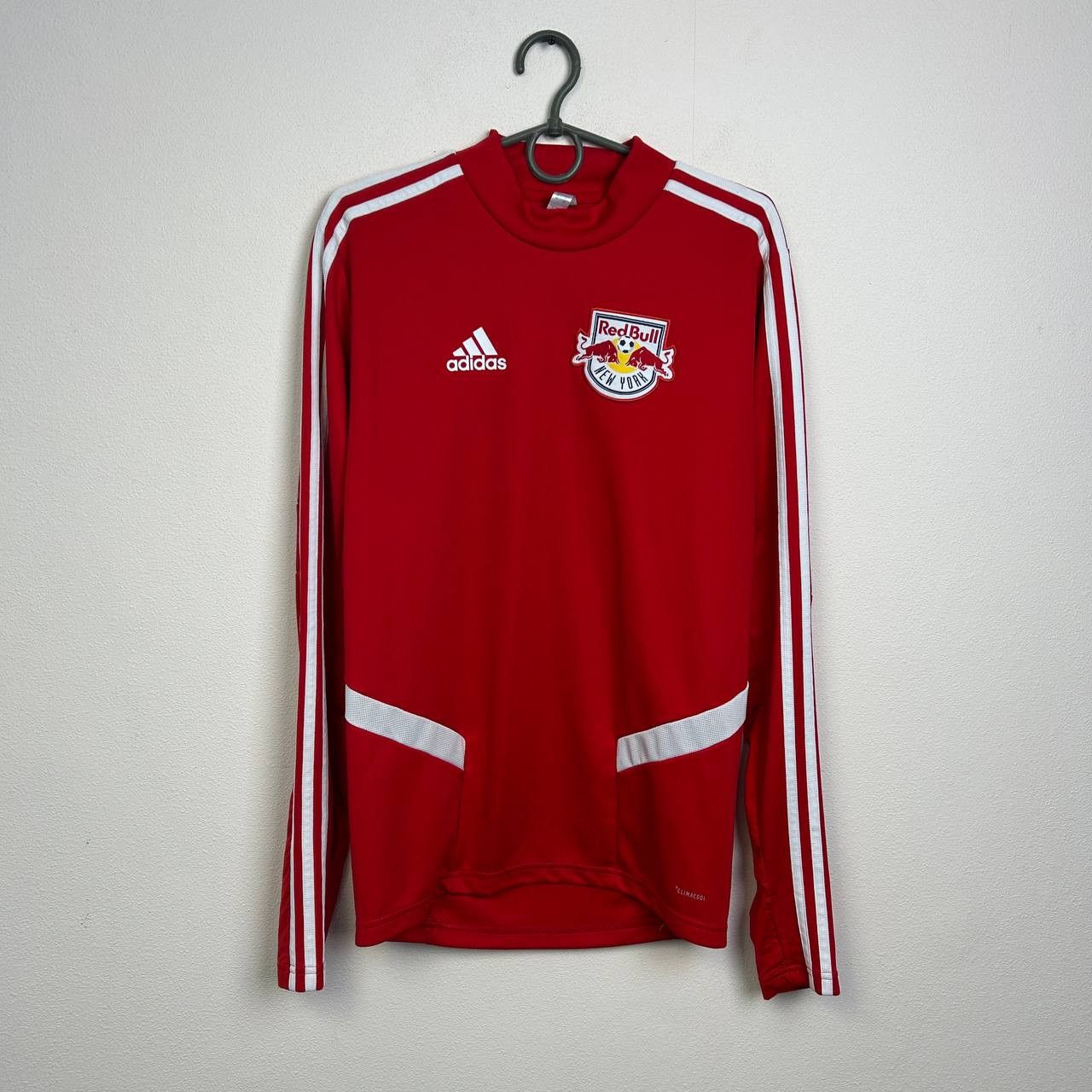 Adidas Mens Adidas FC Red Bull New York Training soccer sweatshirt Size US XS / EU 42 / 0 - 1 Thumbnail
