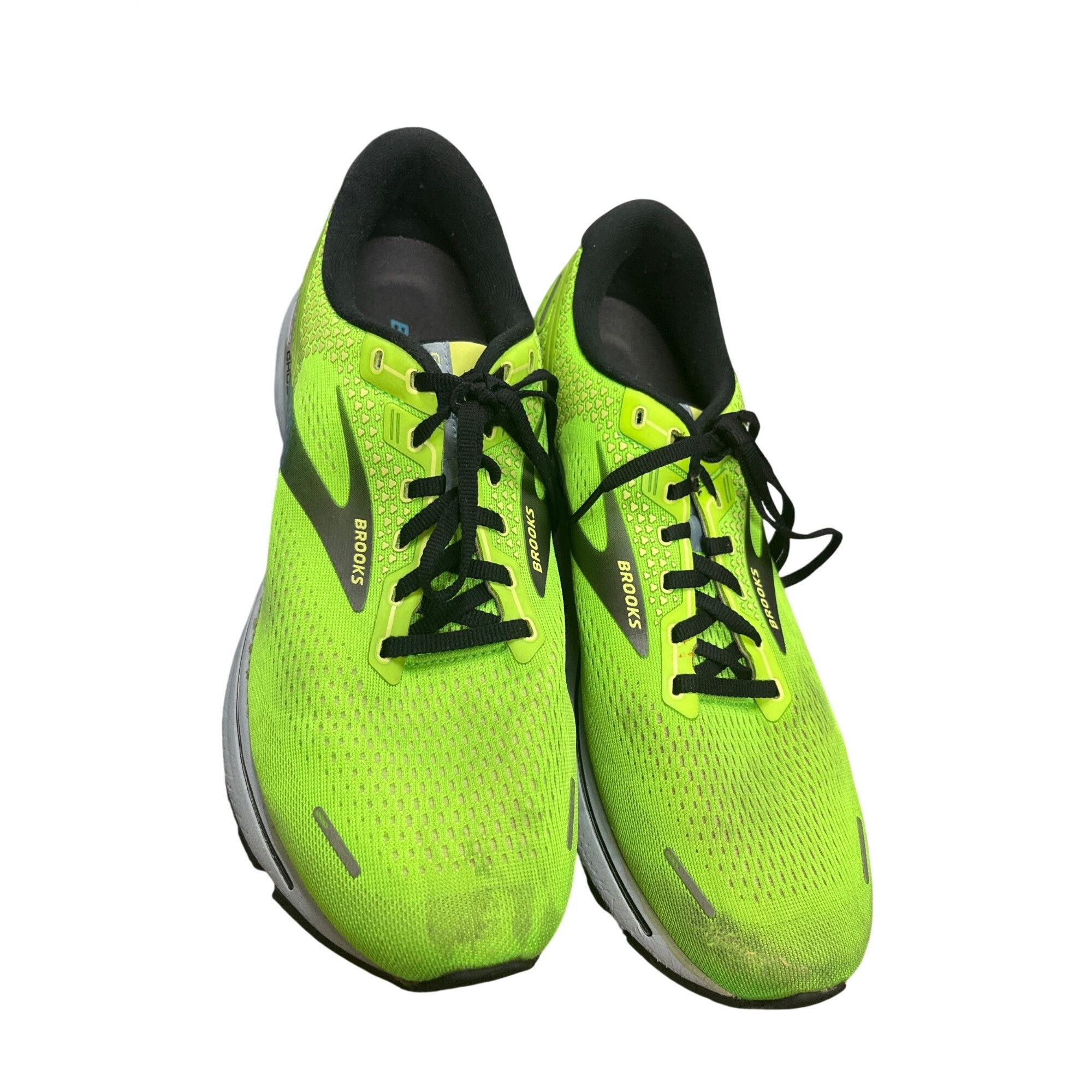 Brooks Brooks Ghost 14 mens green gray walking running LT sneakers Size US 13 / EU 46 - 16 Thumbnail