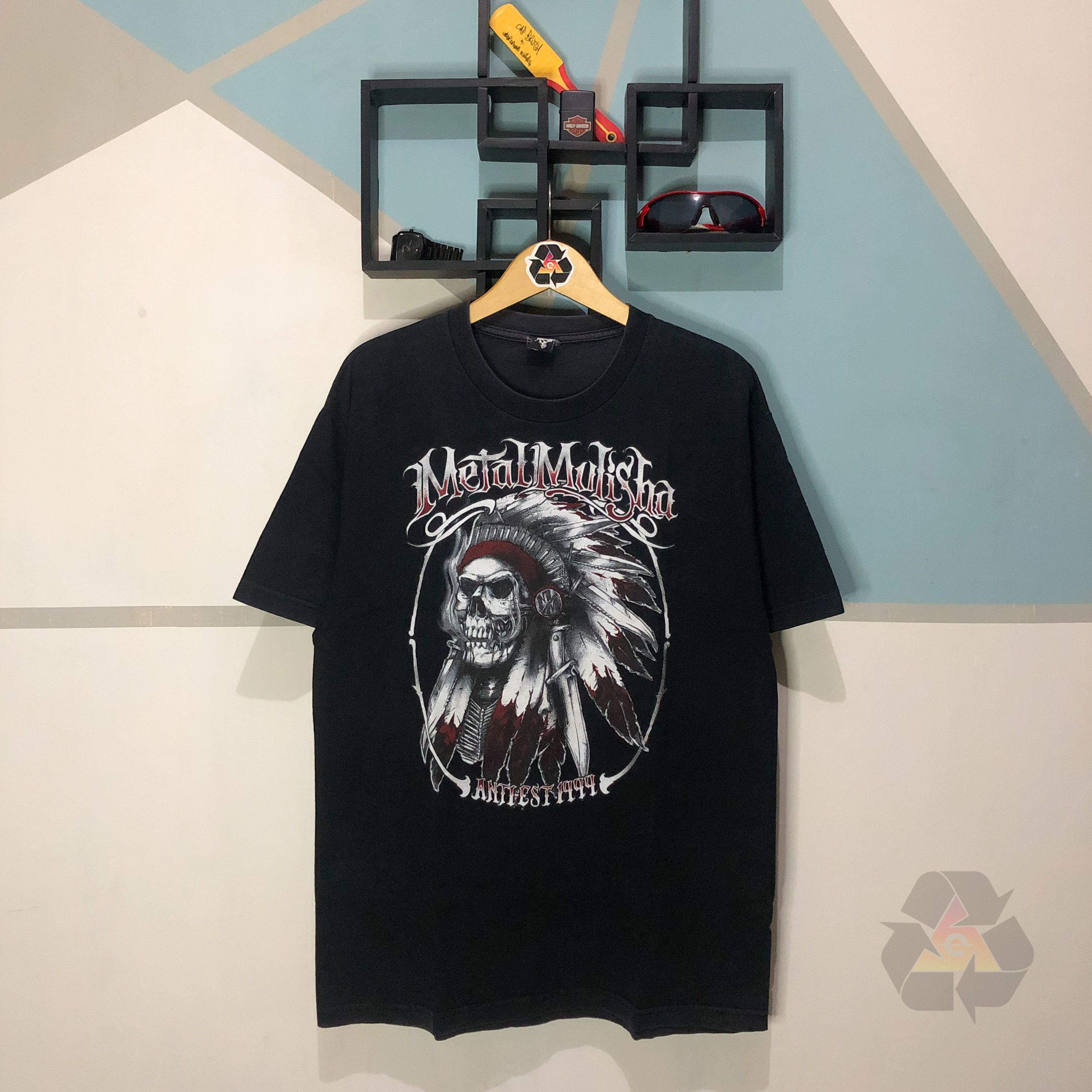 Metal Mulisha Metal Mulisha Anti-Est 1999 Streetwear T-Shirt Size US L / EU 52-54 / 3 - 2 Thumbnail