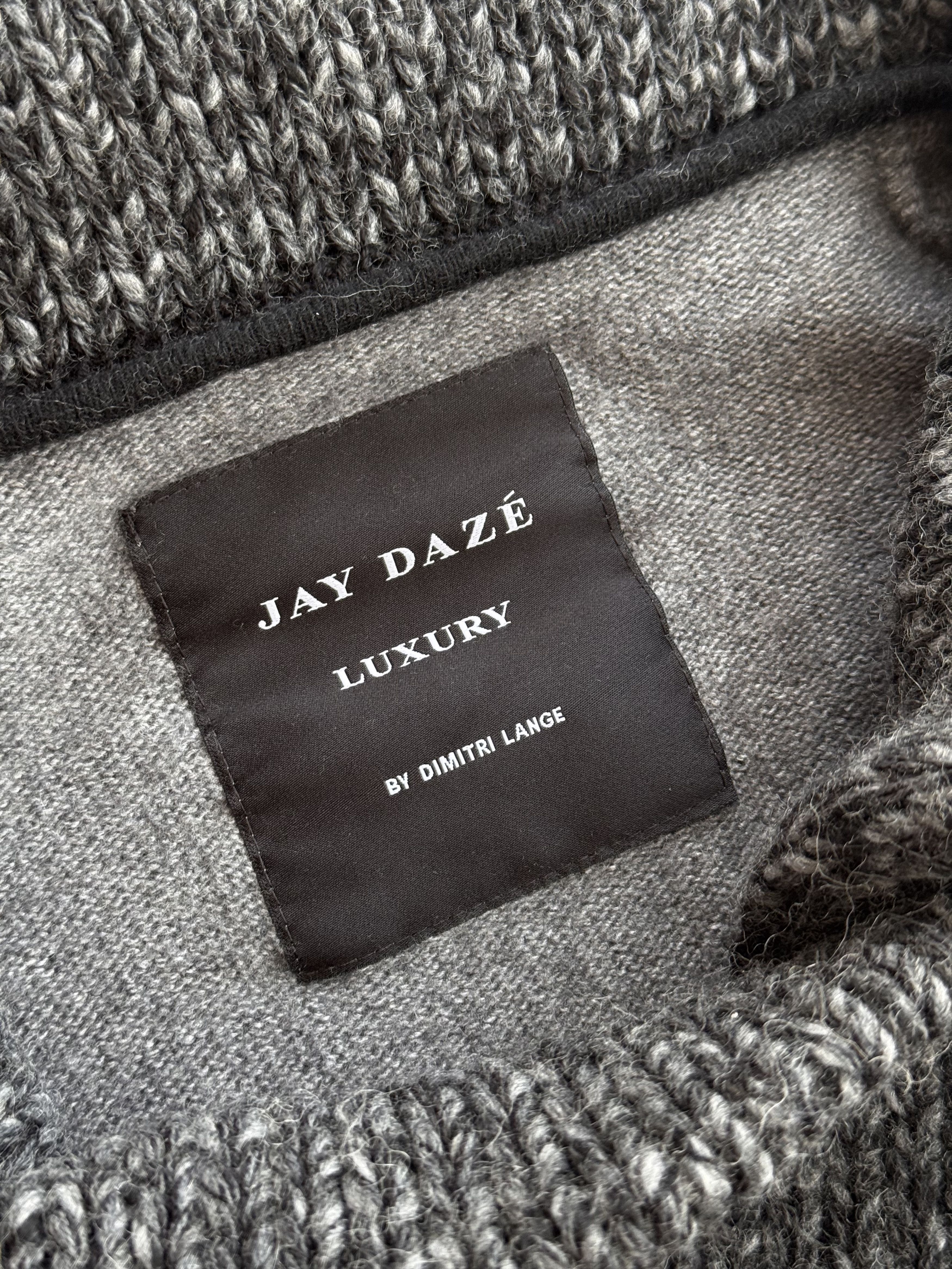 Vintage Vintage Jay Daze Luxury by Dmitri Lange Merino Wool Cardigan Size S / US 4 / IT 40 - 8 Thumbnail