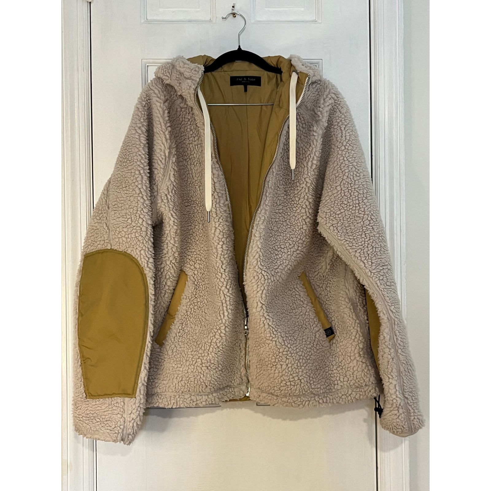 Rag & Bone Rag & Bone Men’s Reversible Teddy Fleece Hooded Parka | L Size US L / EU 52-54 / 3 - 1 Thumbnail