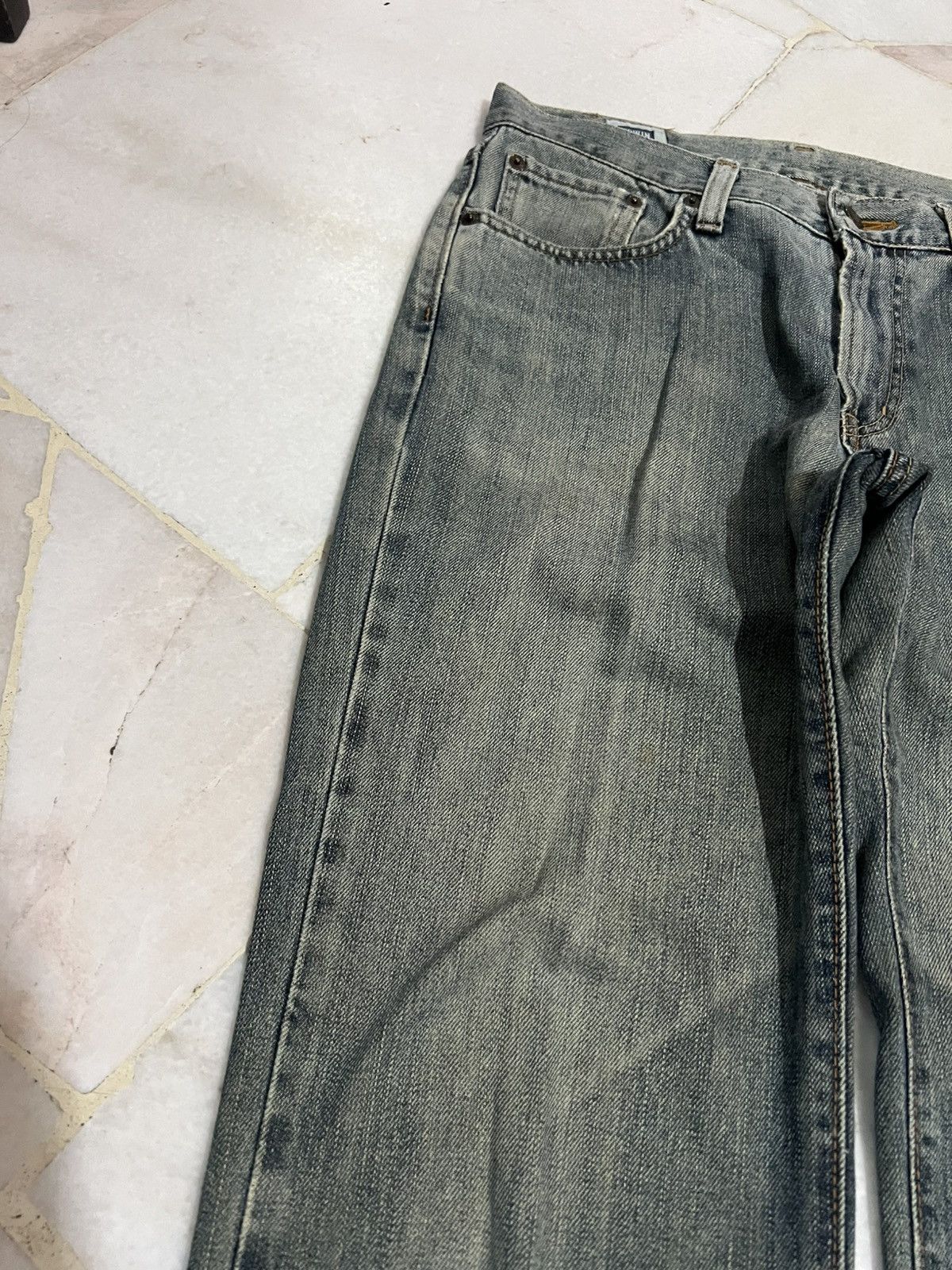 Edwin × If Six Was Nine × Japanese Brand 💥RARE💥Vintage Edwin Faded Blue Jean Japan Size US 31 - 7 Thumbnail