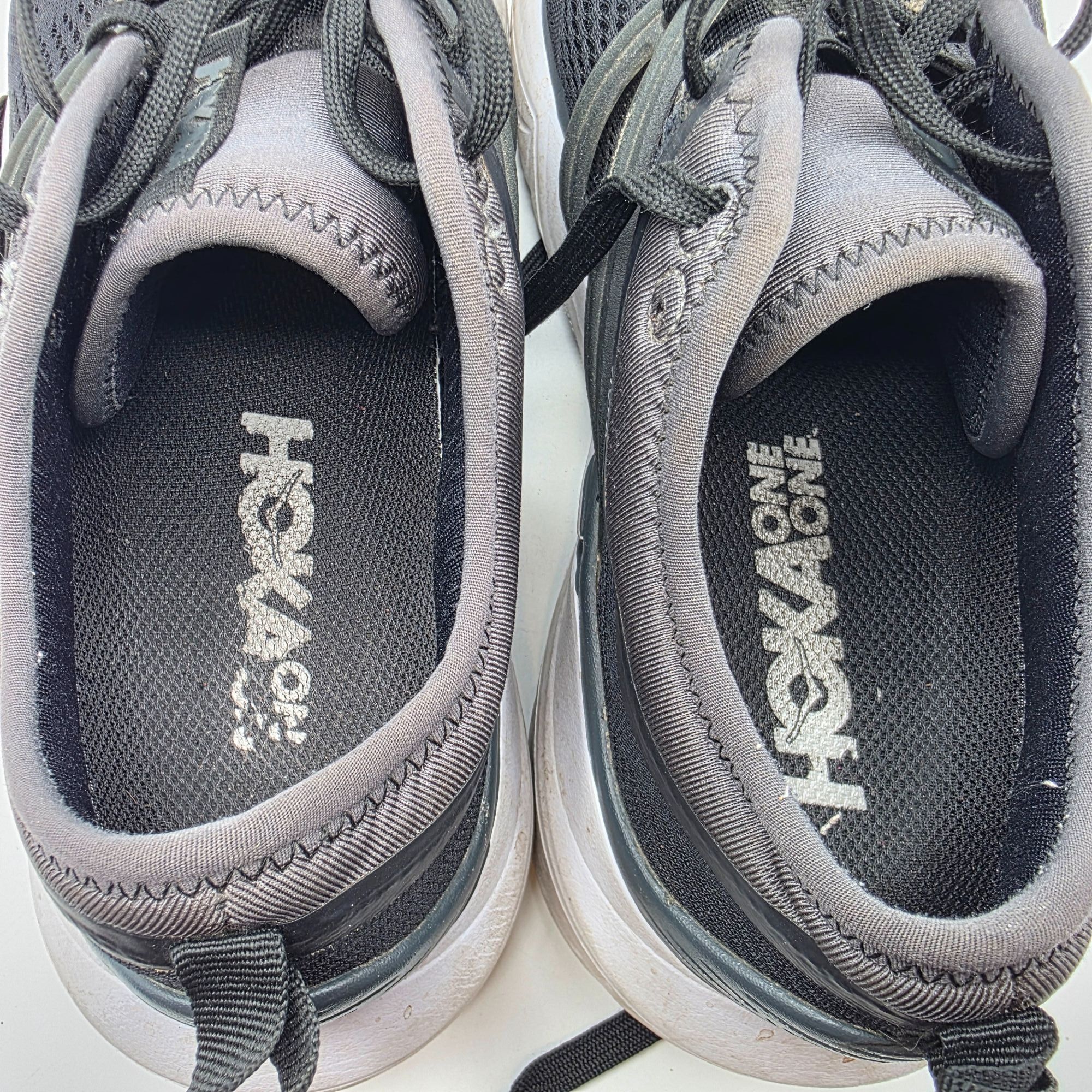 Hoka Hoka One One Tivra Womens Athletic Shoes Size 8 Black Runnin Size US 8 / IT 38 - 9 Thumbnail