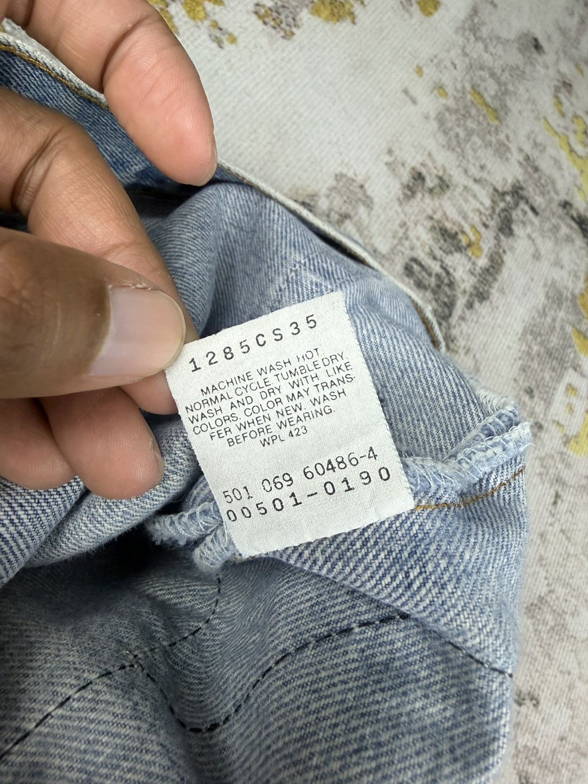Junya Watanabe Vintage 80s Levis 501 Inspired Kapital Sashiko Boro Jeans Size US 30 / EU 46 - 12 Thumbnail