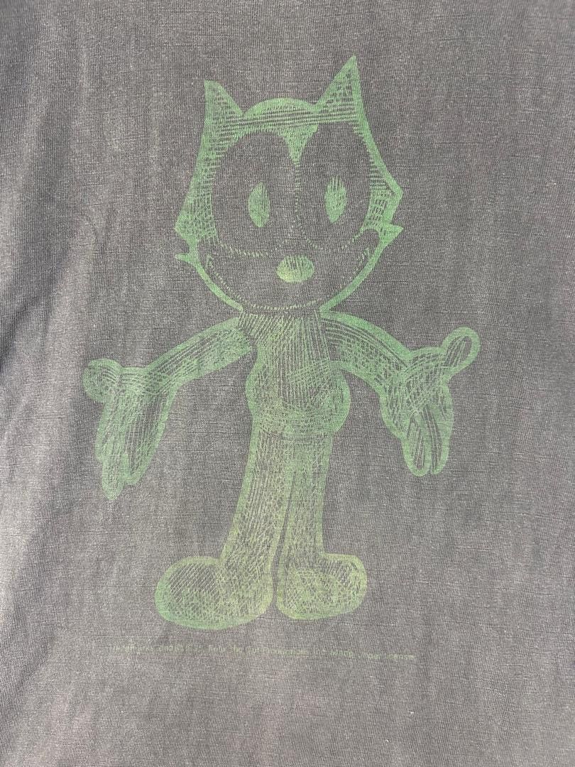 Vintage Vintage Y2k Felix Cartoon Promo Tees / Black Faded Size L Size US L / EU 52-54 / 3 - 3 Thumbnail