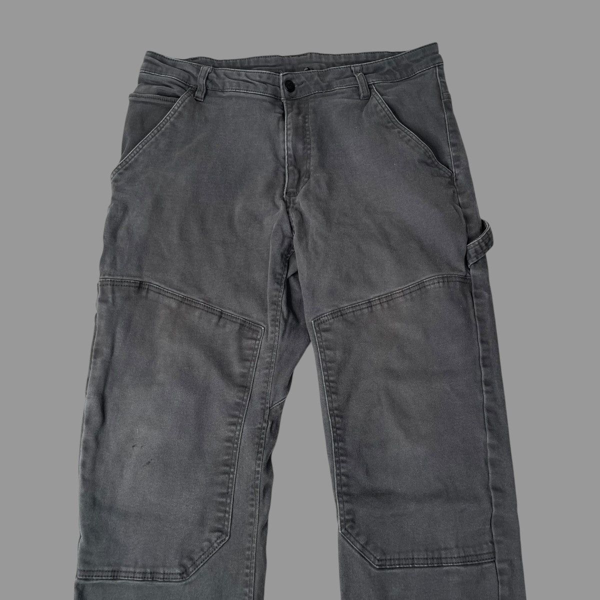 Caterpillar × Vintage Vintage 90s cat double knee work pants Size US 34 / EU 50 - 2 Thumbnail