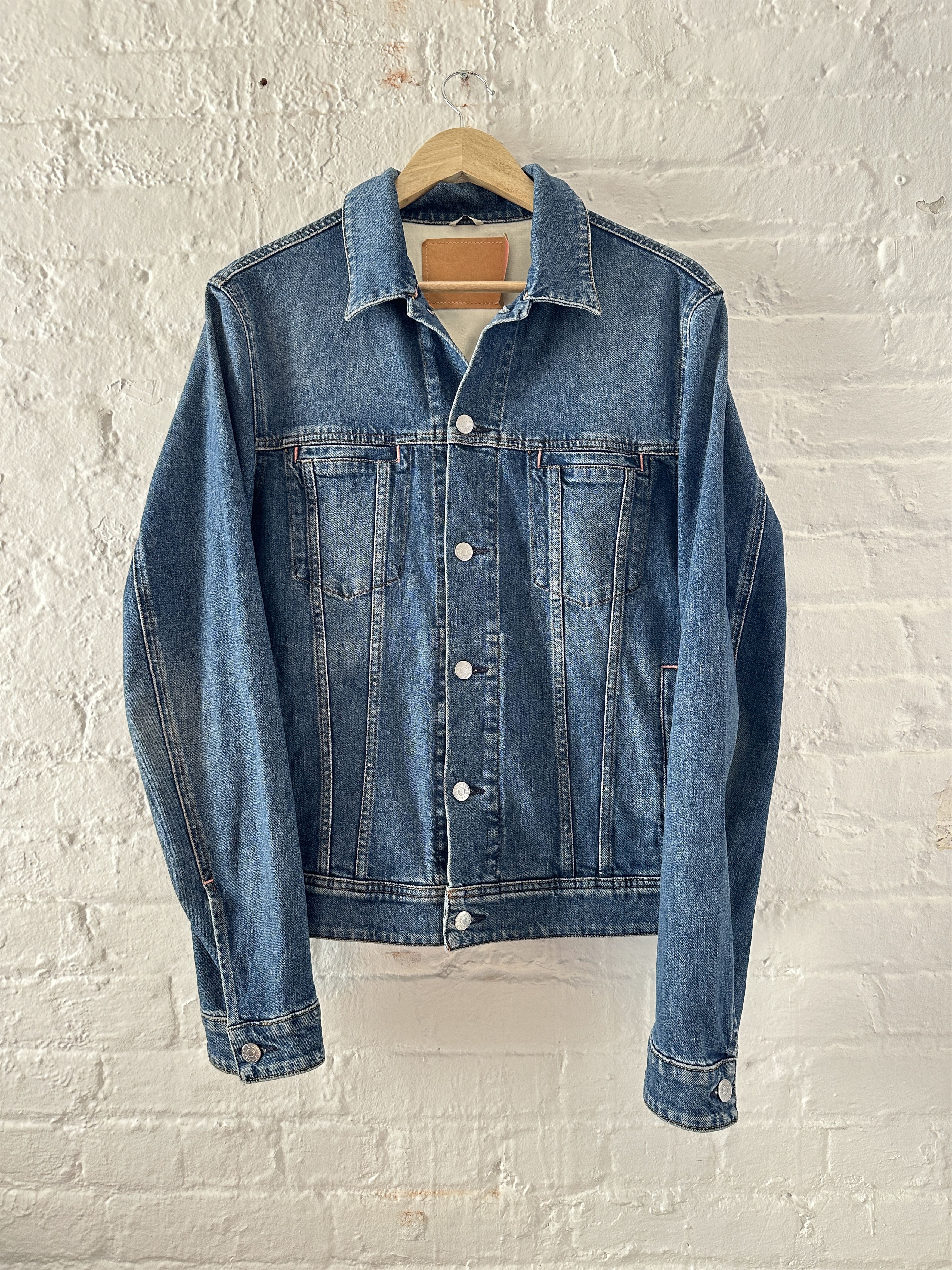 Acne Studios Black Bla Konst Denim 1998 Metal Jacket Acne