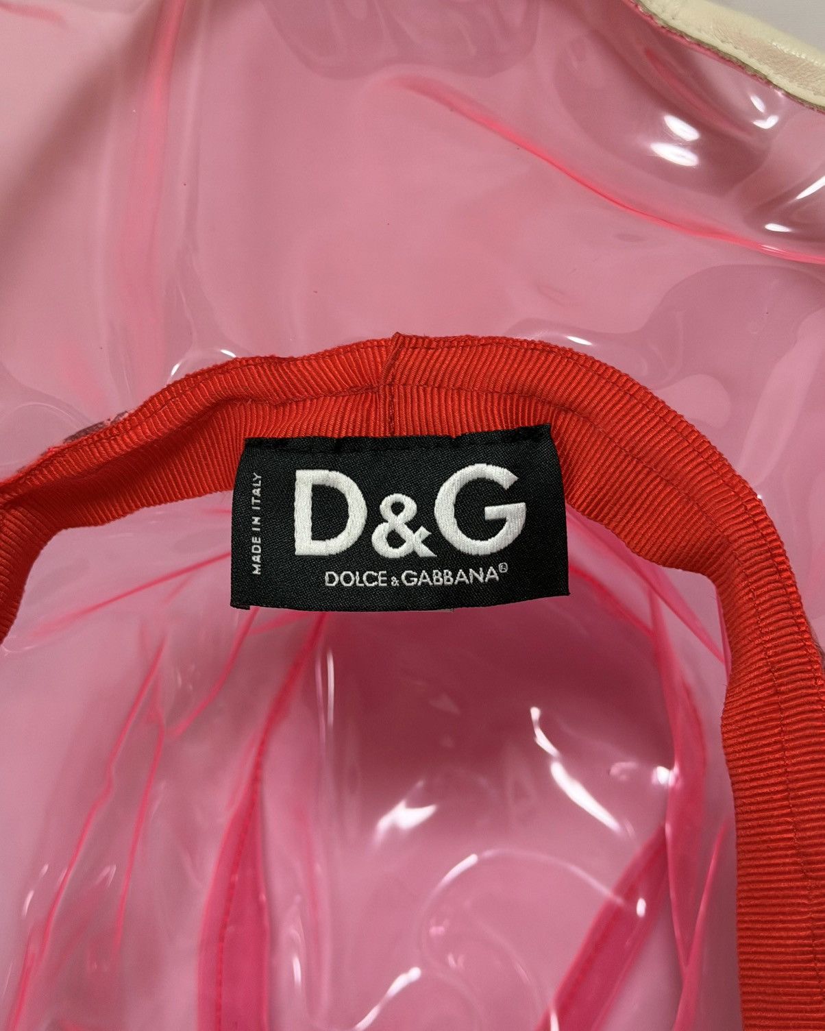 Dolce & Gabbana D&G S/S 2004 Transparent PVC Cowboy Hat with Longhorn Skull Size ONE SIZE - 7 Thumbnail