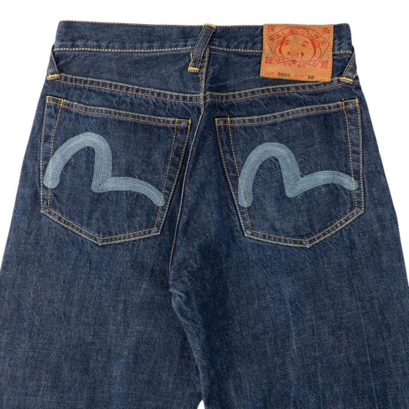 Evisu Vintage Evisu Double Gull Embroidered Denim Jeans Size W26 Size US 26 / EU 42 - 1 Thumbnail