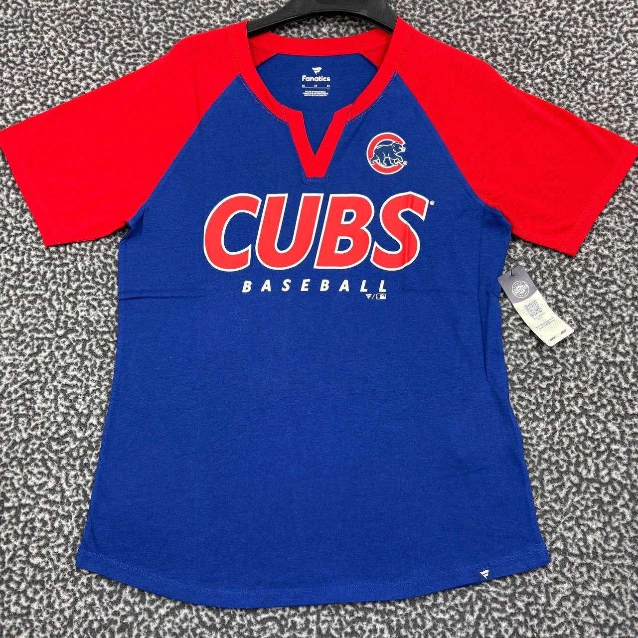 Other Chicago Cubs Shirt Women Fanatics Short Sleeve New M Size M / US 6-8 / IT 42-44 - 1 Thumbnail
