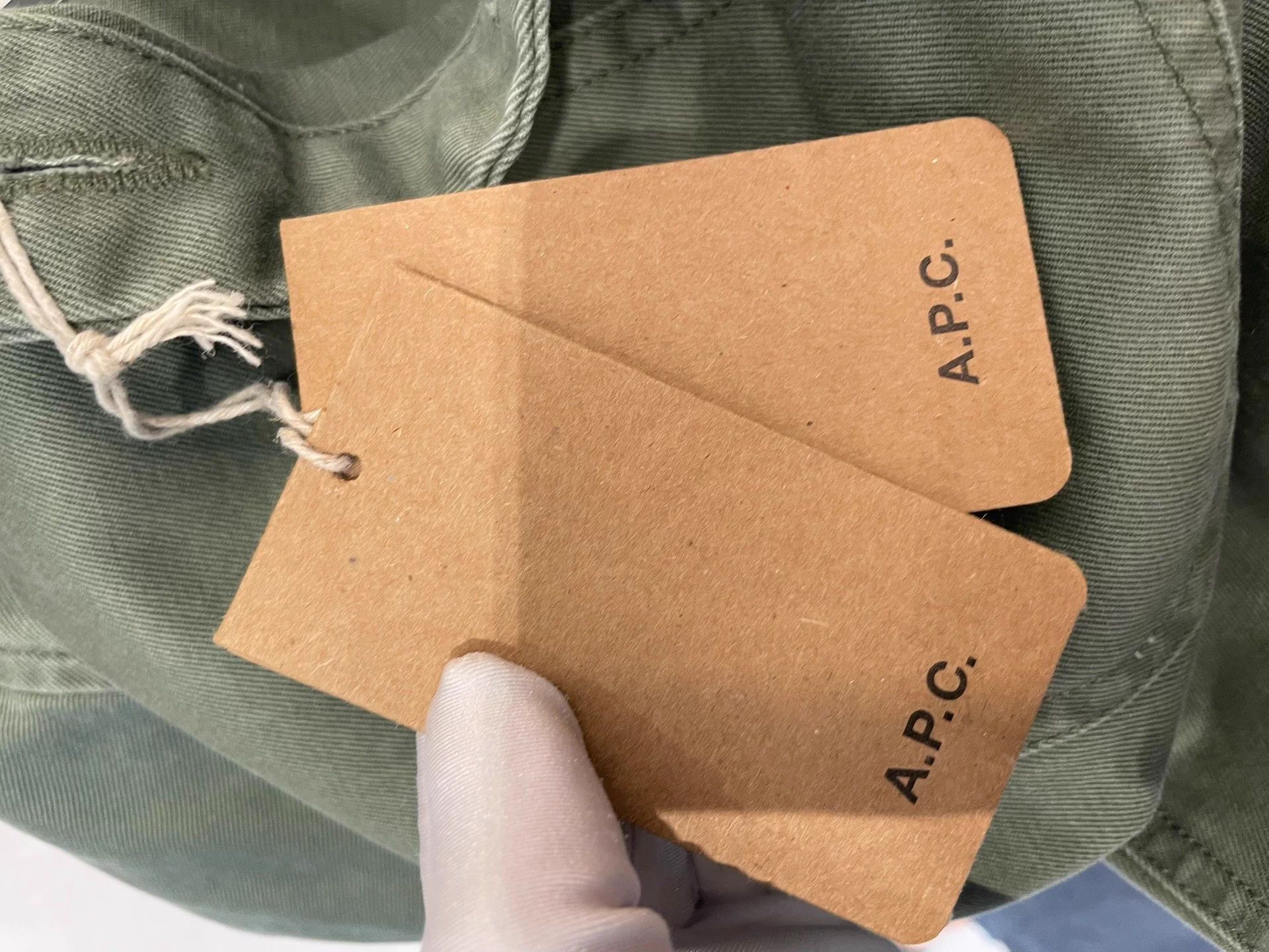 A.P.C. A.p.c Authentic military green cotton jumpsuit 36 Size 26" / US 2 / IT 38 - 4 Thumbnail