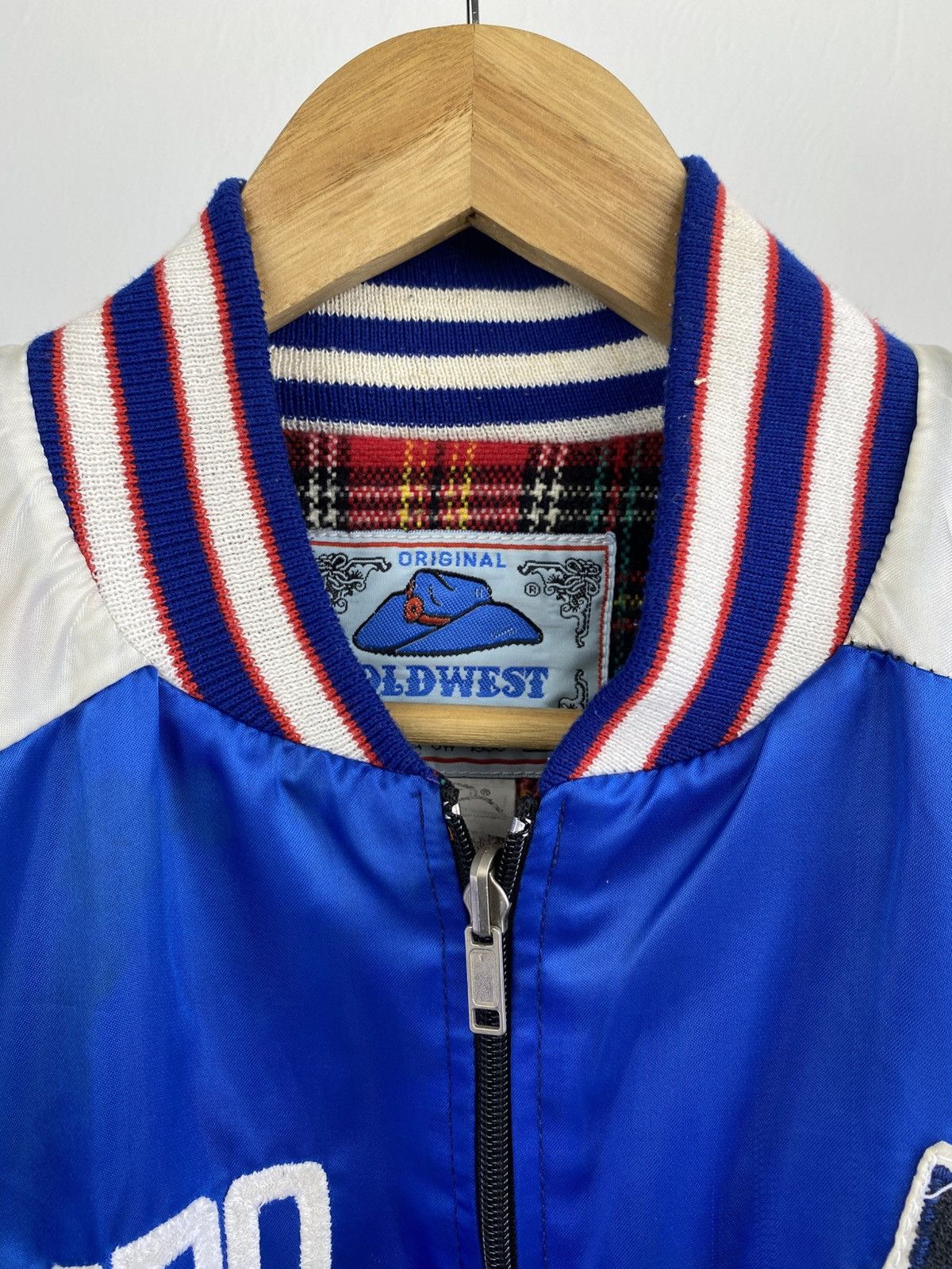 NBA 2000’s Old West Orlando Magic Satin Varsity Jacket Size US L / EU 52-54 / 3 - 3 Thumbnail