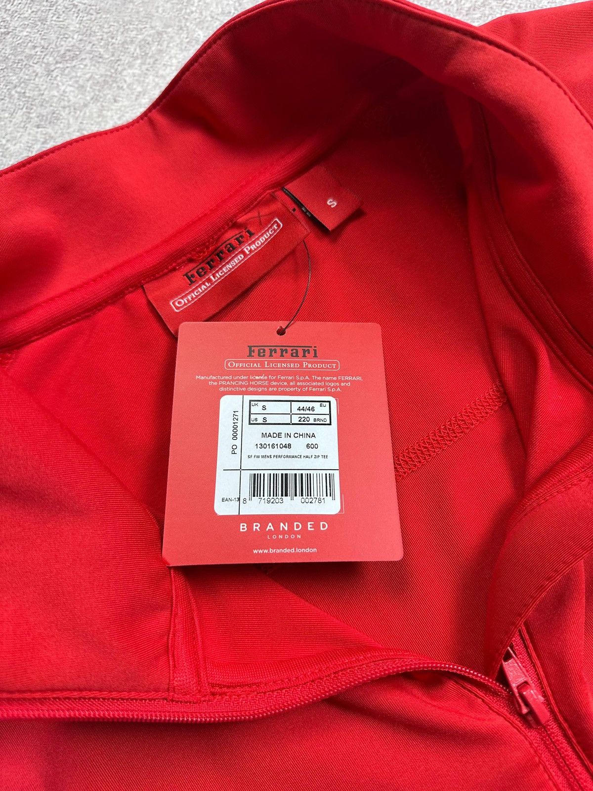 Ferrari NWT Ferarri Scuderia F-1 Licensed Racing Polo Shirt S Size US S / EU 44-46 / 1 - 7 Thumbnail
