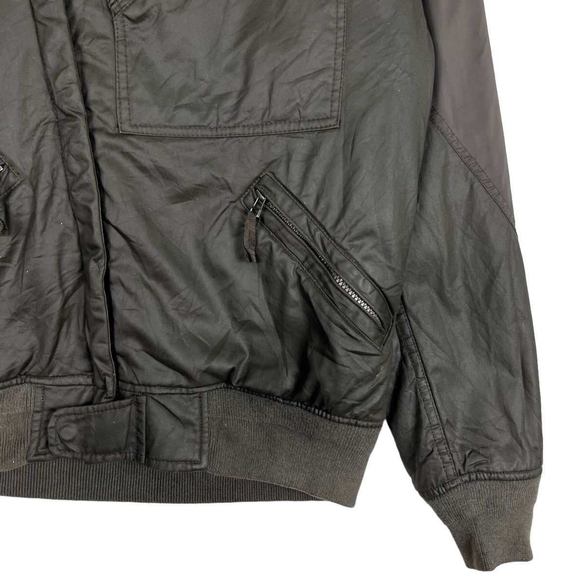 Kiminori Morishita 🔥 KIMINORI MORISHITA ASYMMETRIC UTILITY BOMBER JACKET Size US M / EU 48-50 / 2 - 5 Thumbnail
