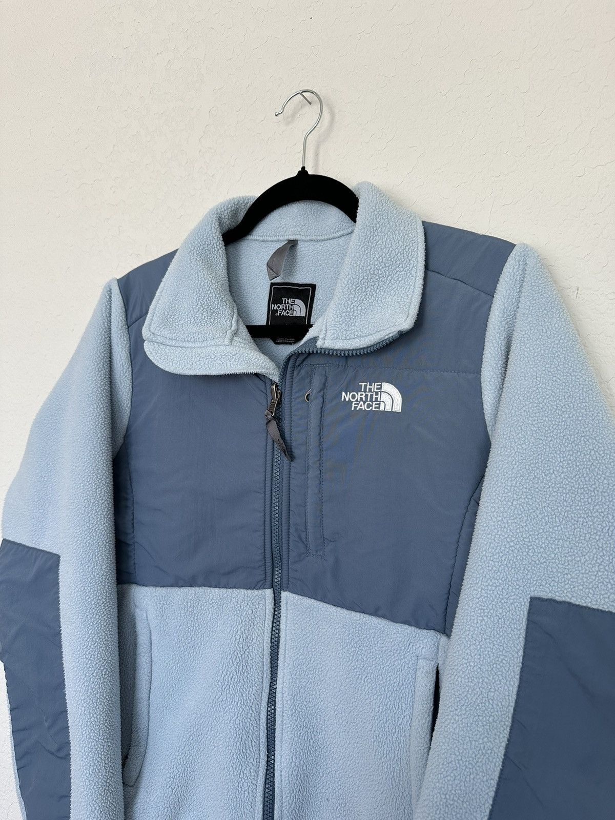 The North Face Y2K TNF Denali Womens Small Baby Blue Fleece Jacket Polartec Size S / US 4 / IT 40 - 3 Thumbnail