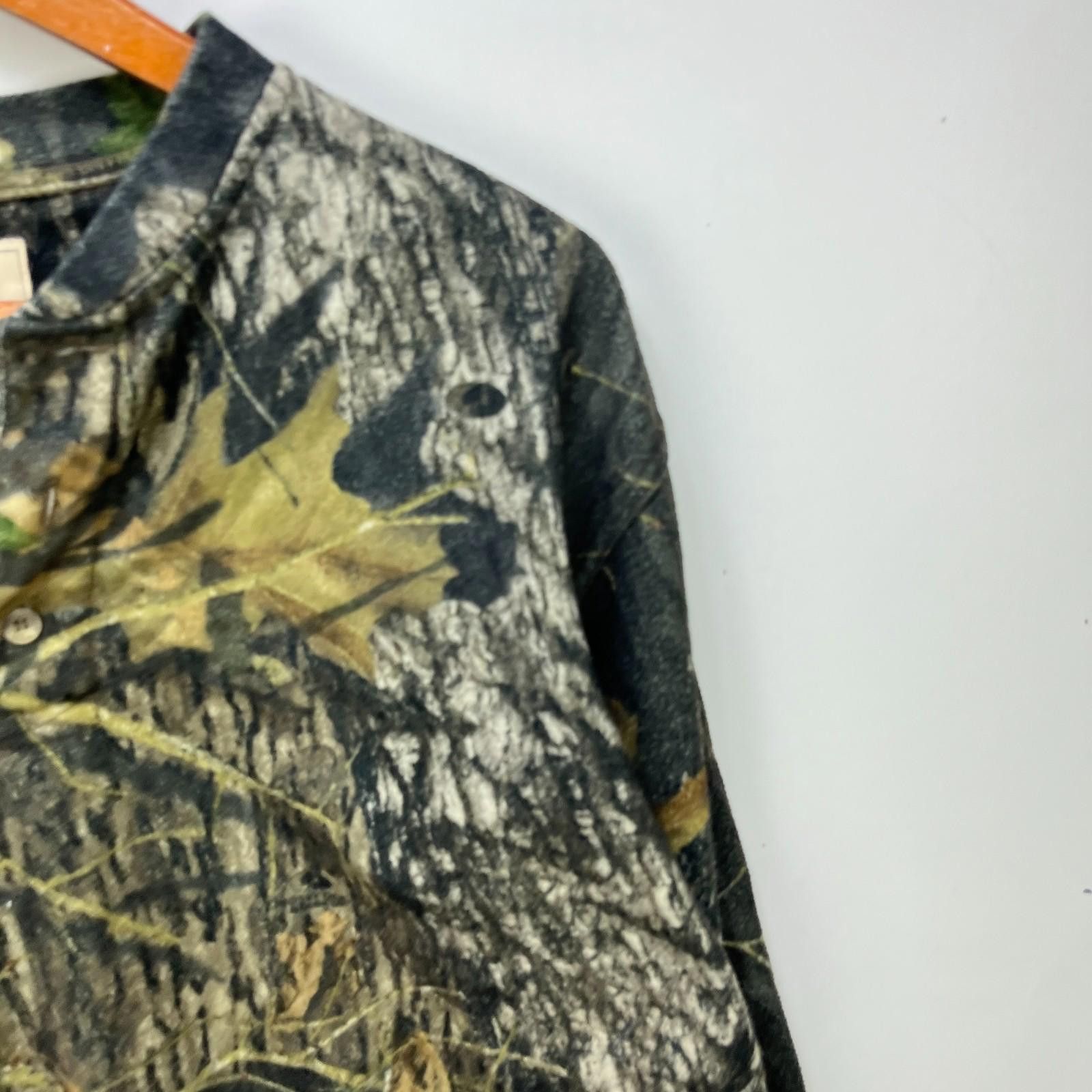 Mossy Oaks Vintage Realtree Mossy Oak Camo Henley Shirt Large Size US L / EU 52-54 / 3 - 3 Thumbnail