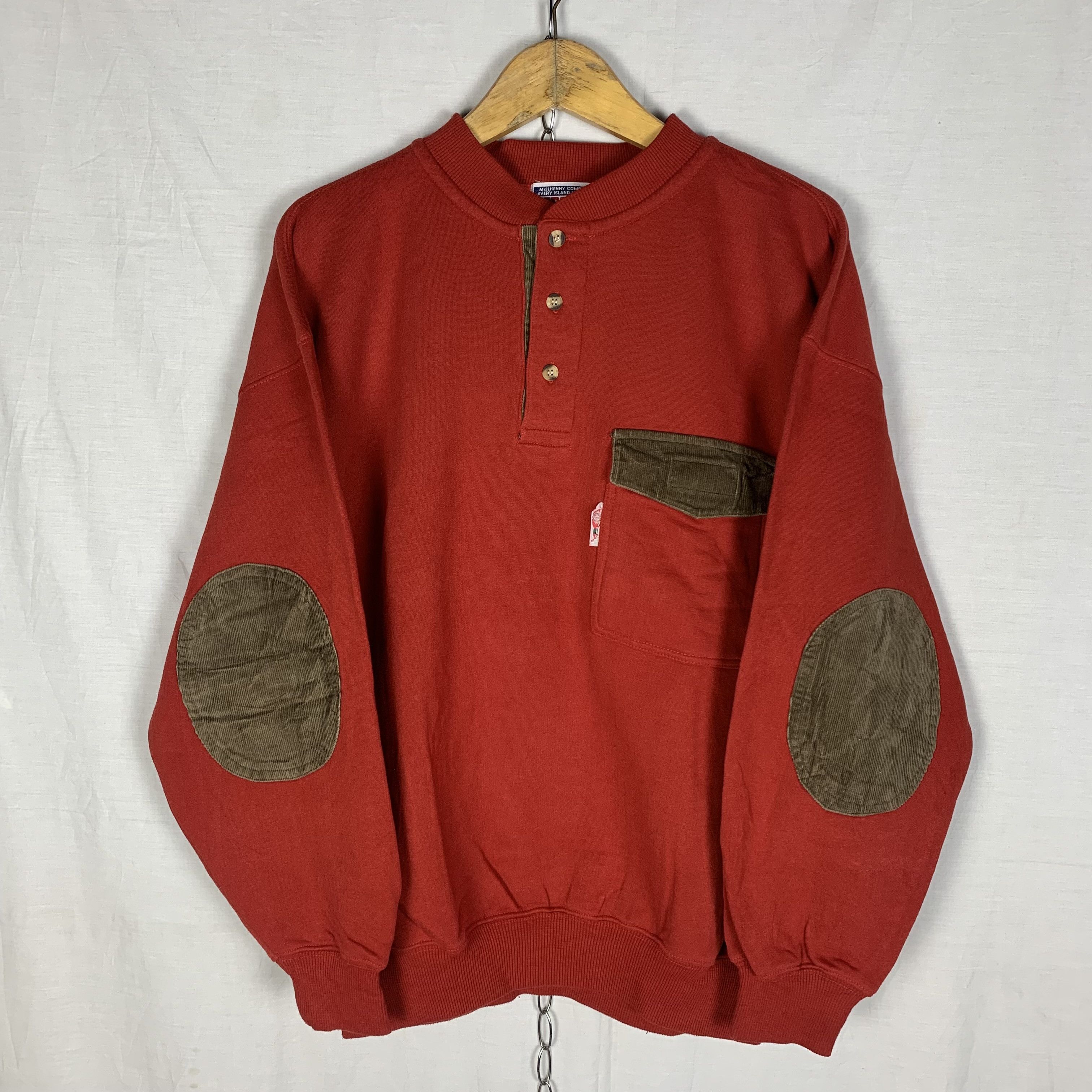 Vintage Vintage 90s Tabasco Sweatshirt Crewneck Size US L / EU 52-54 / 3 - 1 Thumbnail