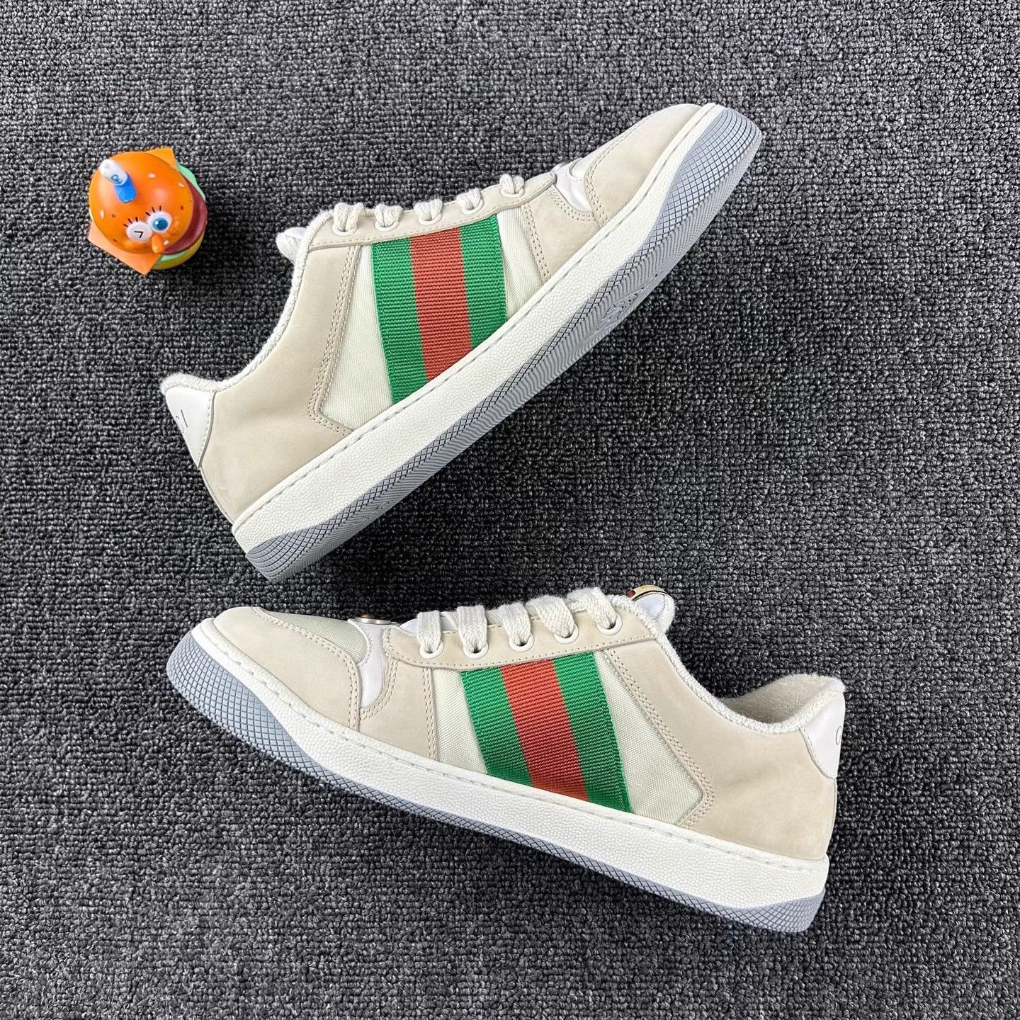 Gucci Gucci Rhyton White Sneakers 39 Size US 8 / IT 38 - 3 Thumbnail