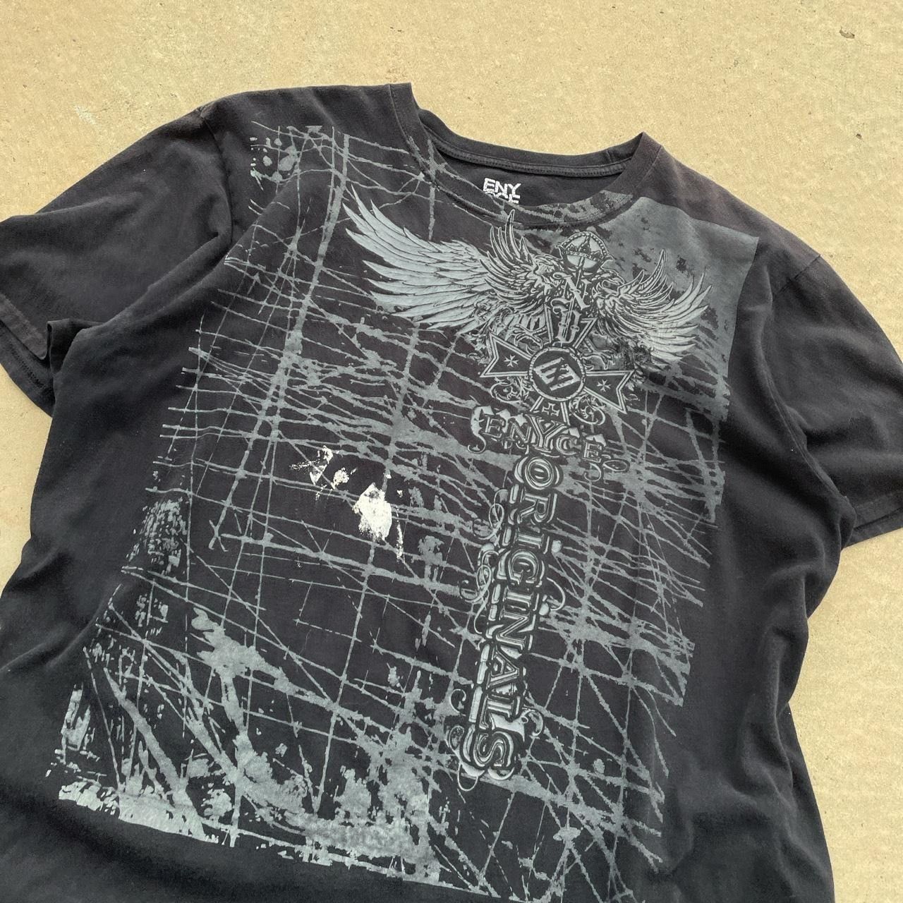 Vintage Vintage Y2k Emo Grunge T Shirt Size US XL / EU 56 / 4 - 3 Thumbnail