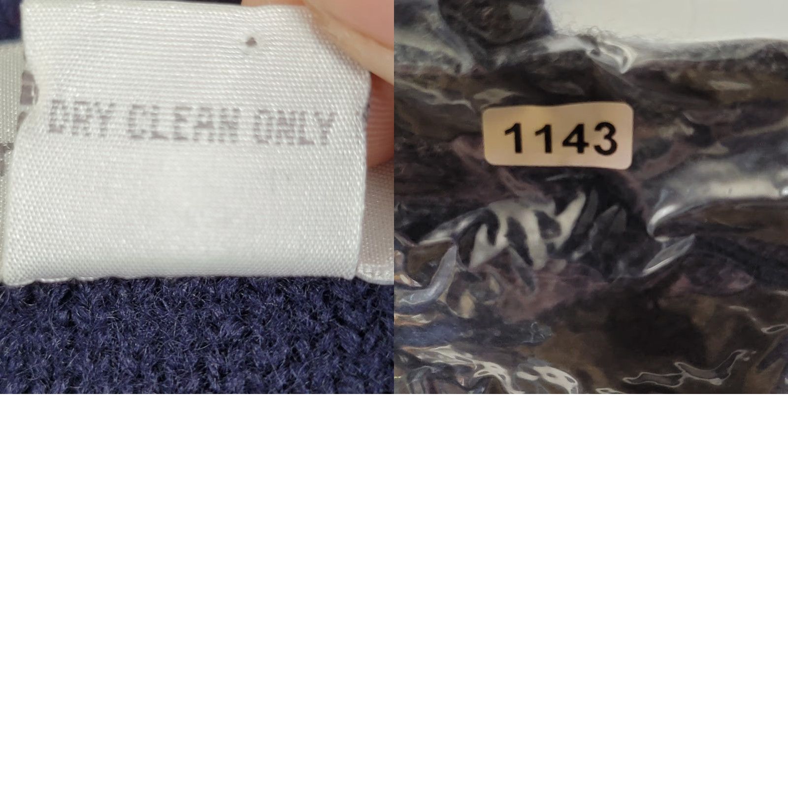 Vintage Christopher & Banks Cardigan 100% Wool Womens M Button Blue Knit V Neck Size M / US 6-8 / IT 42-44 - 10 Thumbnail