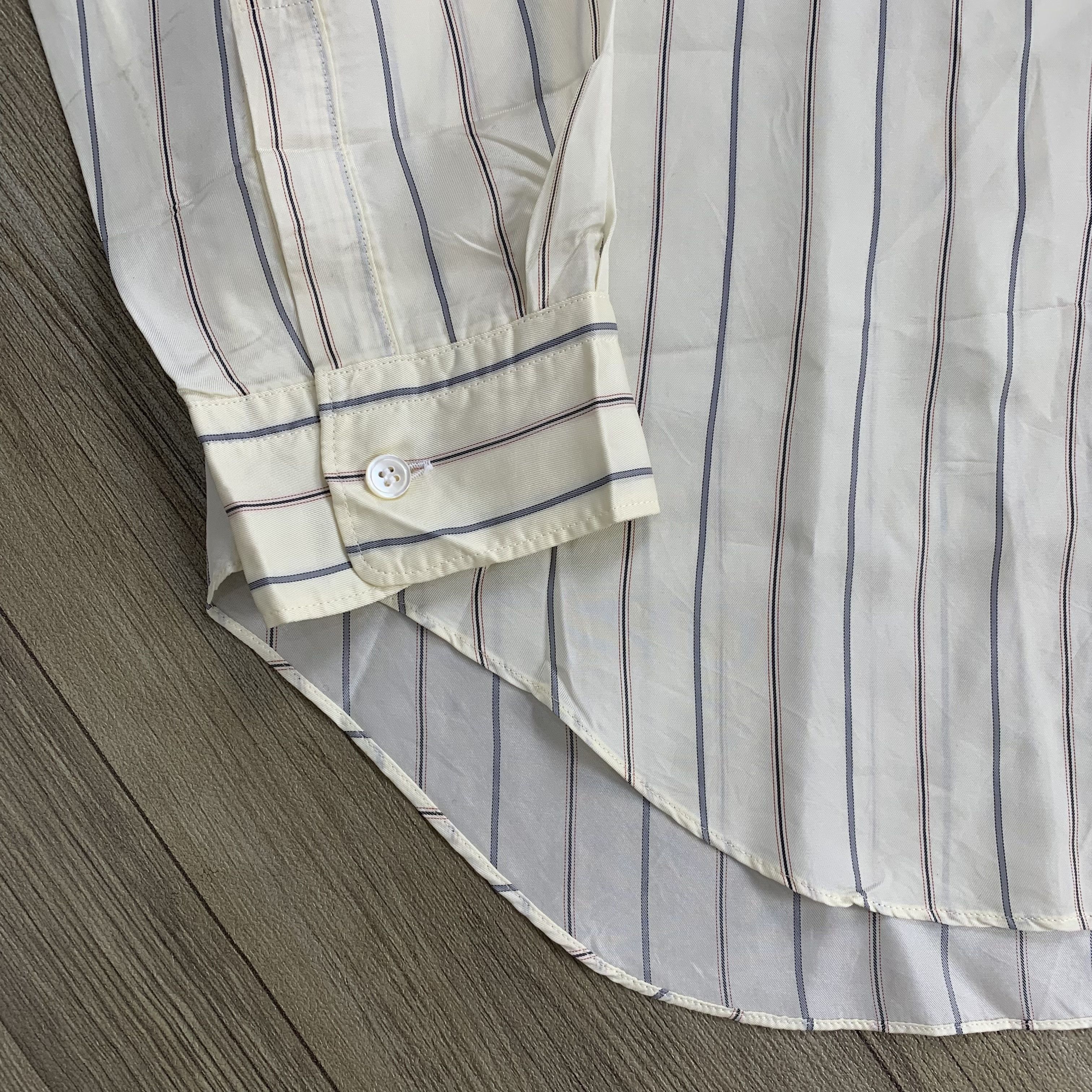 Comme des Garcons Homme AD20003 Comme des Garcons Homme Striped Long Shirt Size US M / EU 48-50 / 2 - 10 Thumbnail