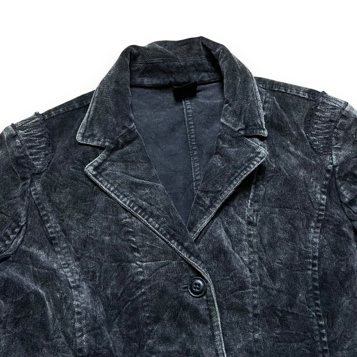 If Six Was Nine × Japanese Brand × Le Grande Bleu (L.G.B.) ATELIER CORDUROY BUTTON UP BLAZER JACKET Size M / US 6-8 / IT 42-44 - 6 Thumbnail