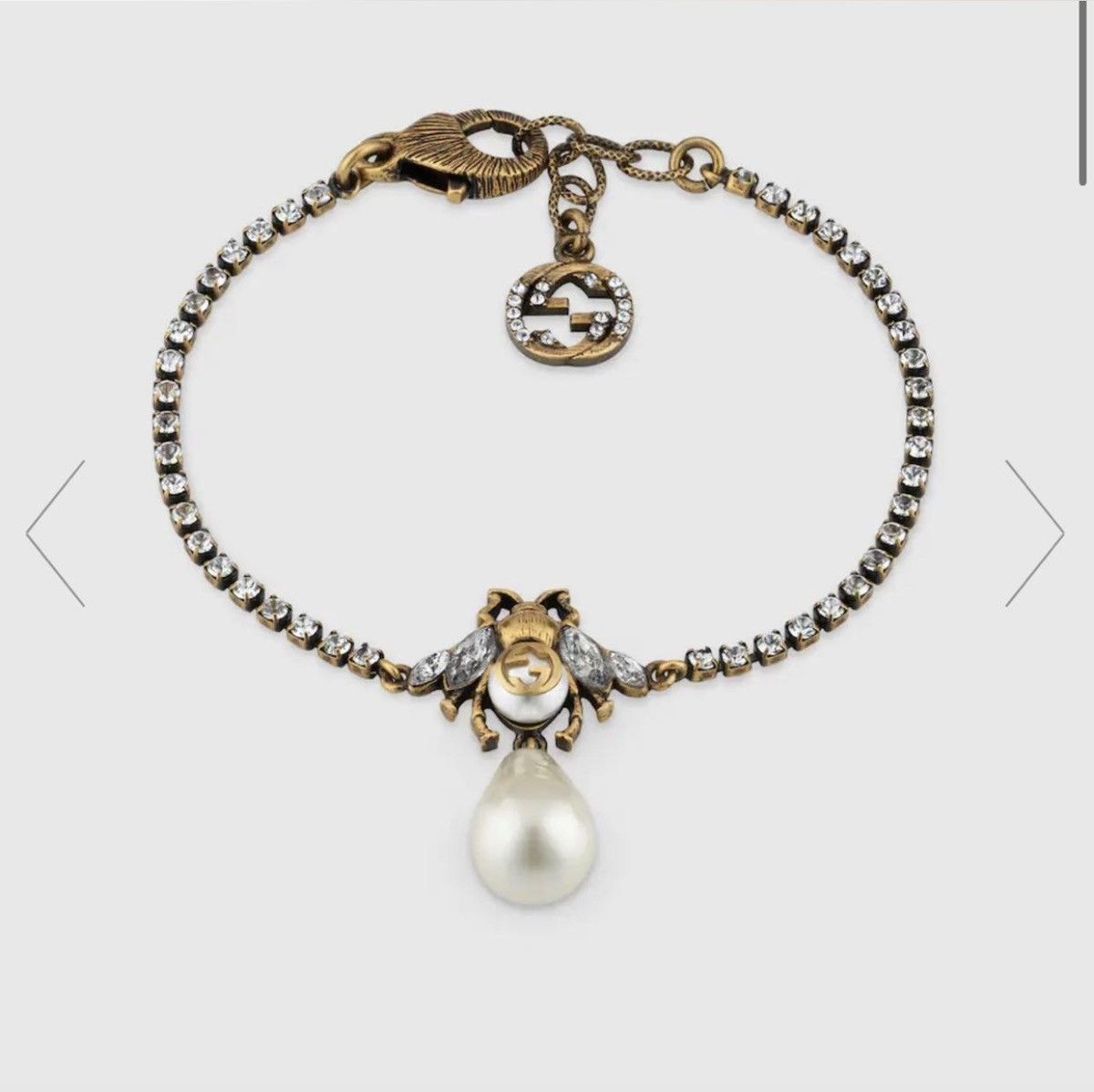 Gucci Gucci bee pearl bracelet Size ONE SIZE - 1 Thumbnail